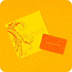 麻布テーラー｜ギフトカード