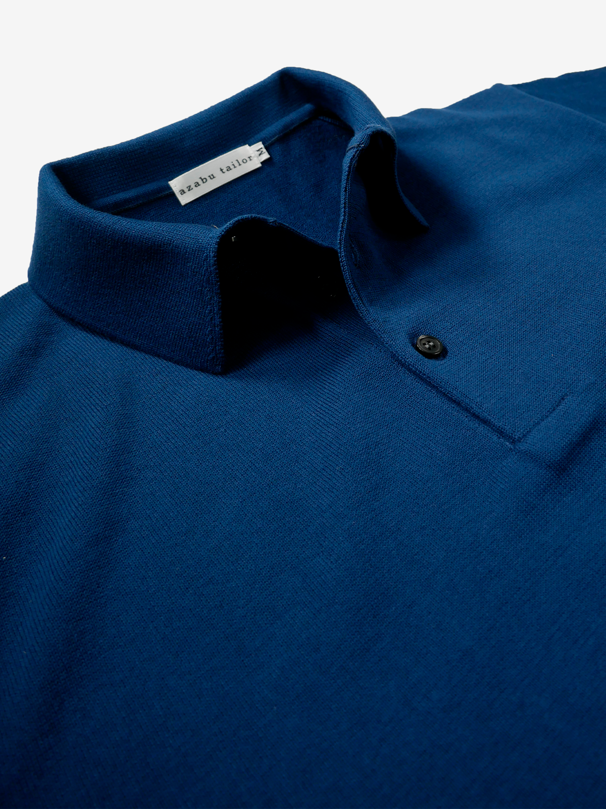 Cotton Polo Shirt|ブルー