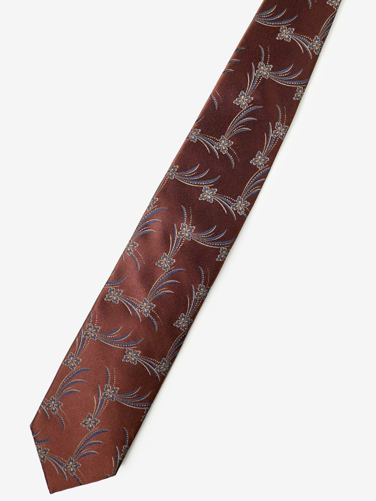 Fermo Fossati|Neat Tie|ボルドー