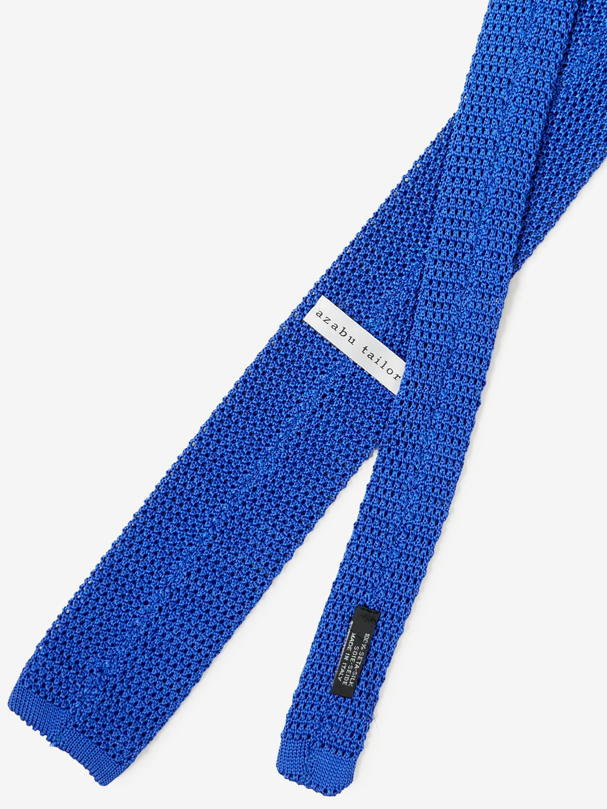 Knitted Tie|ブルー