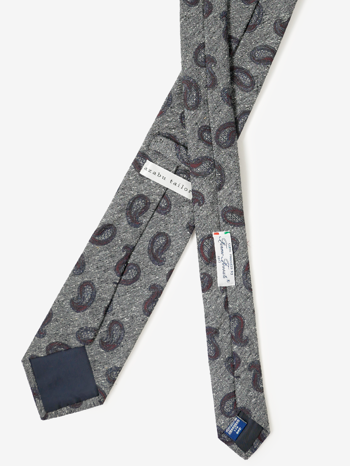 Fermo Fossati|Paisley Tie|ボルドー