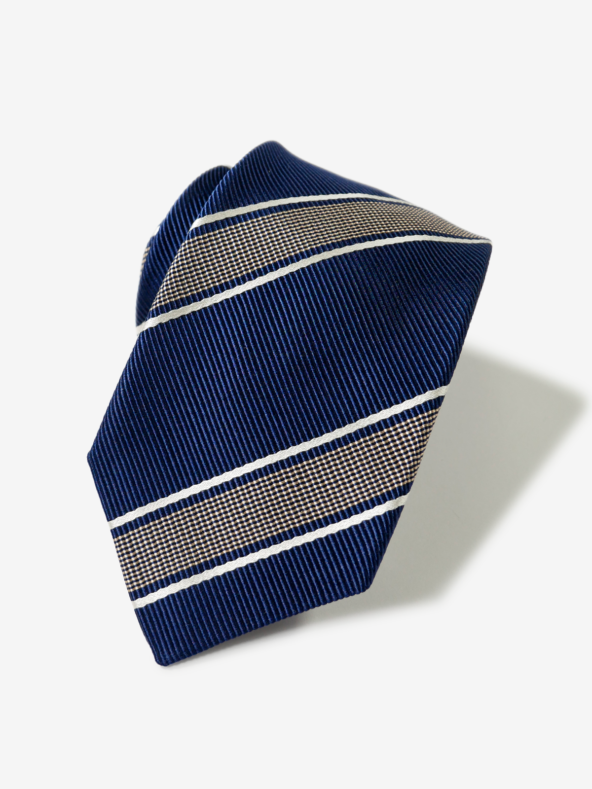 Striped Necktie|ベージュ