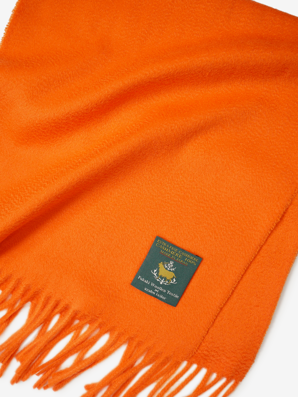 Cashmere Scarf|オレンジ