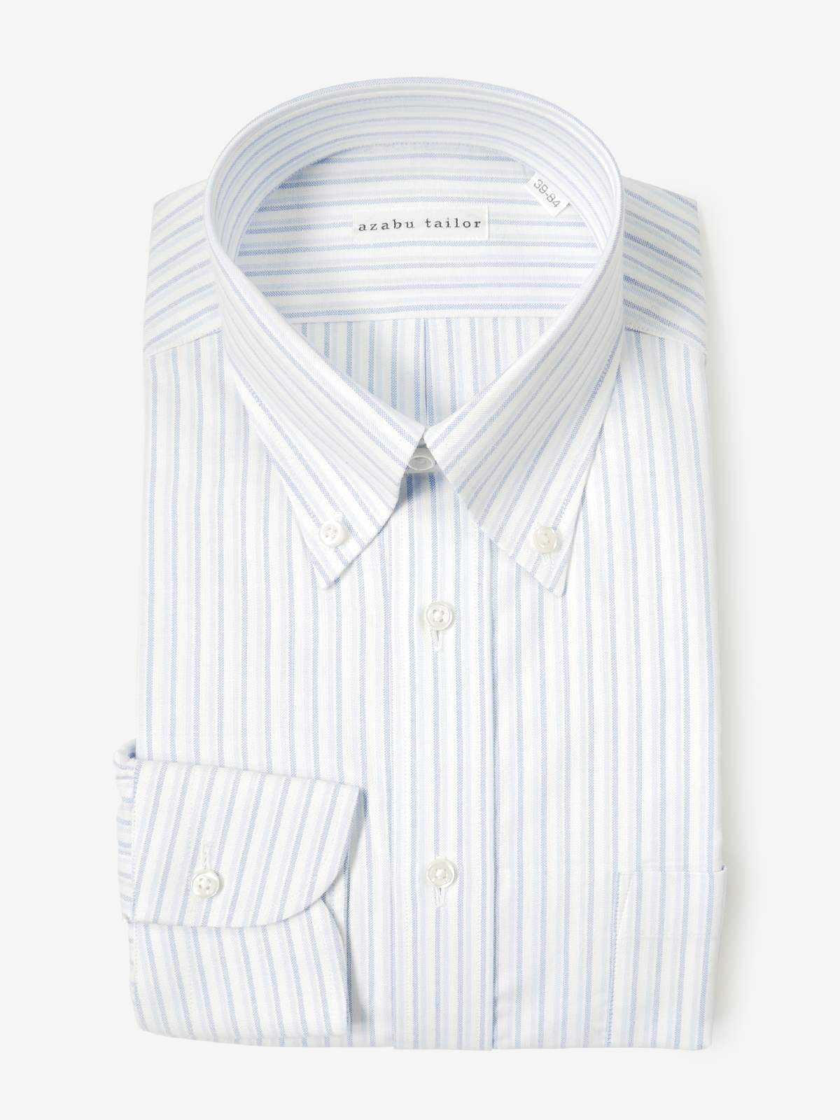 Oxford Striped Shirt|サックス