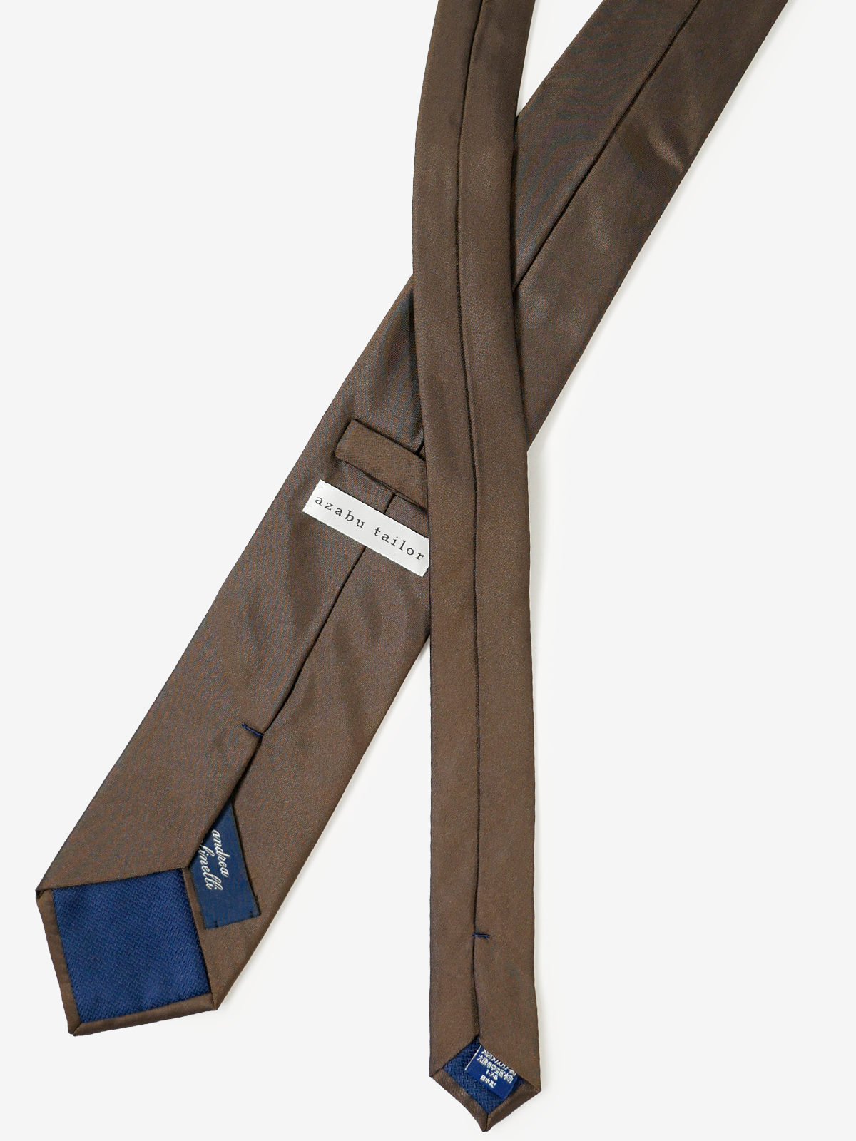 Andrea Molinelli |Solid Tie|ブラウン