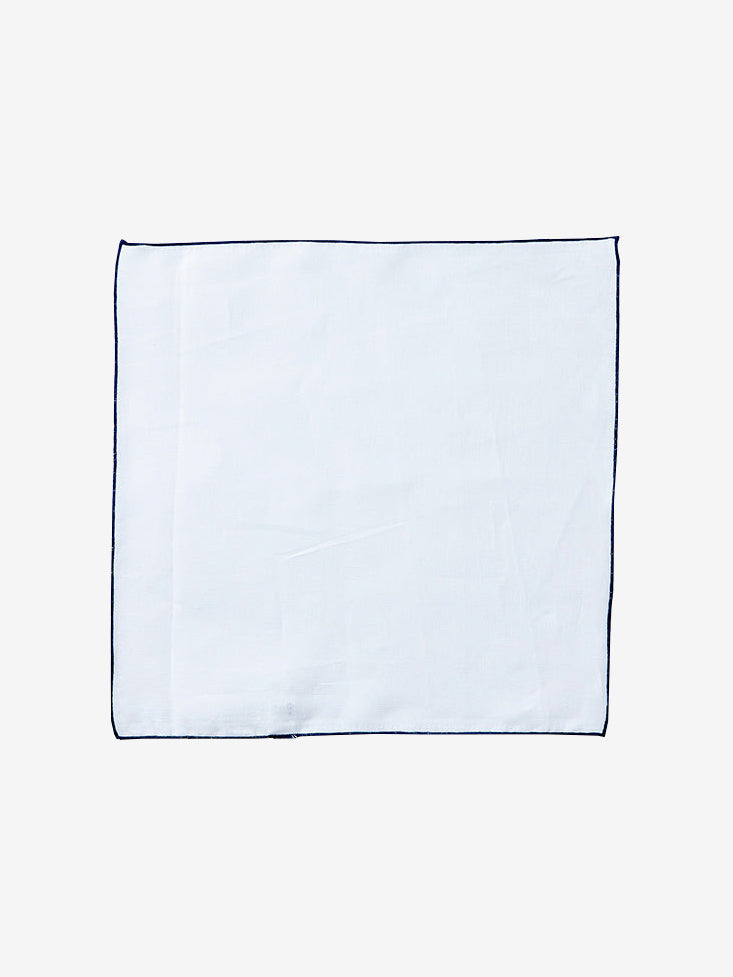 Linen Pocket Square|ブラック