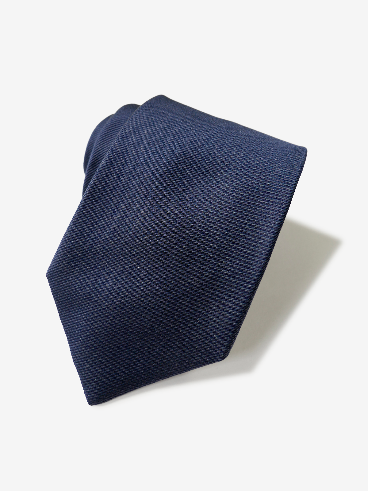 Classico Seta|Micro Repp Tie|ネイビー
