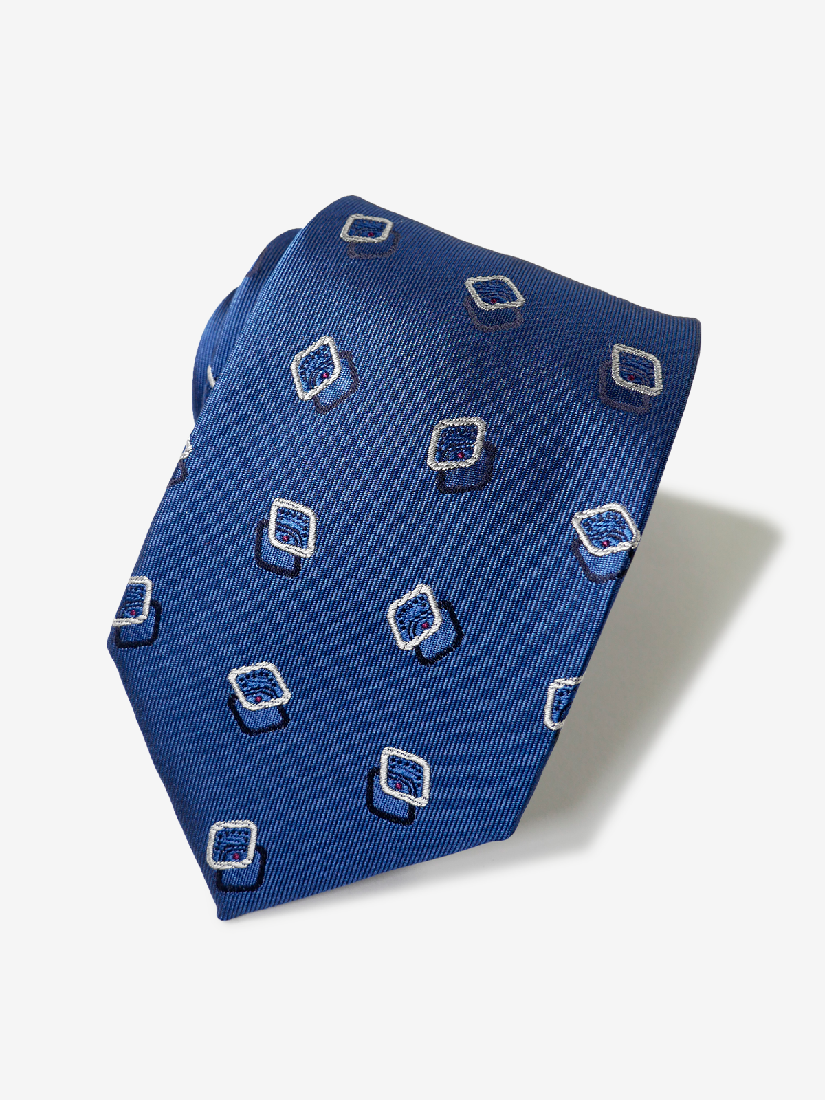 Classico Seta|Neat Tie|ネイビーブルー