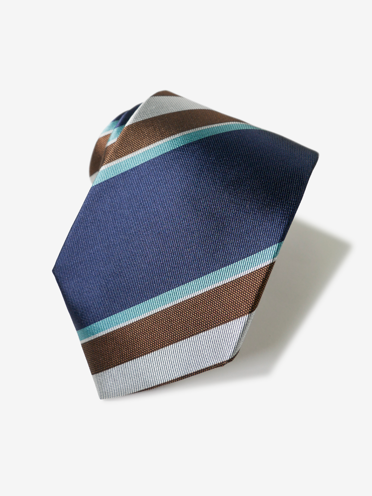 Classico Seta|Stripe Tie|ネイビー