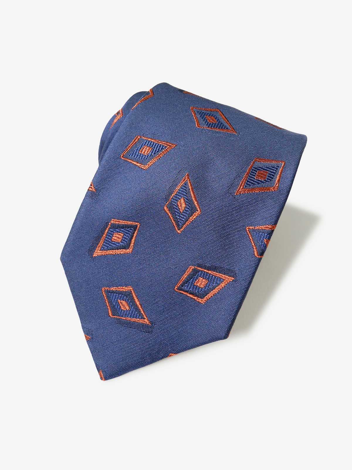 Classico Seta|Rhombus Neat Tie|レッド