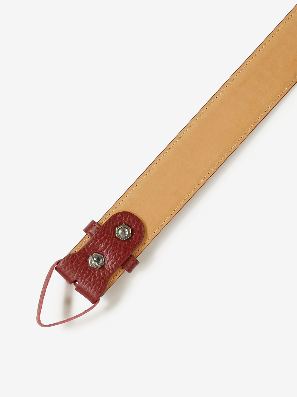 Leather Belt|レッド