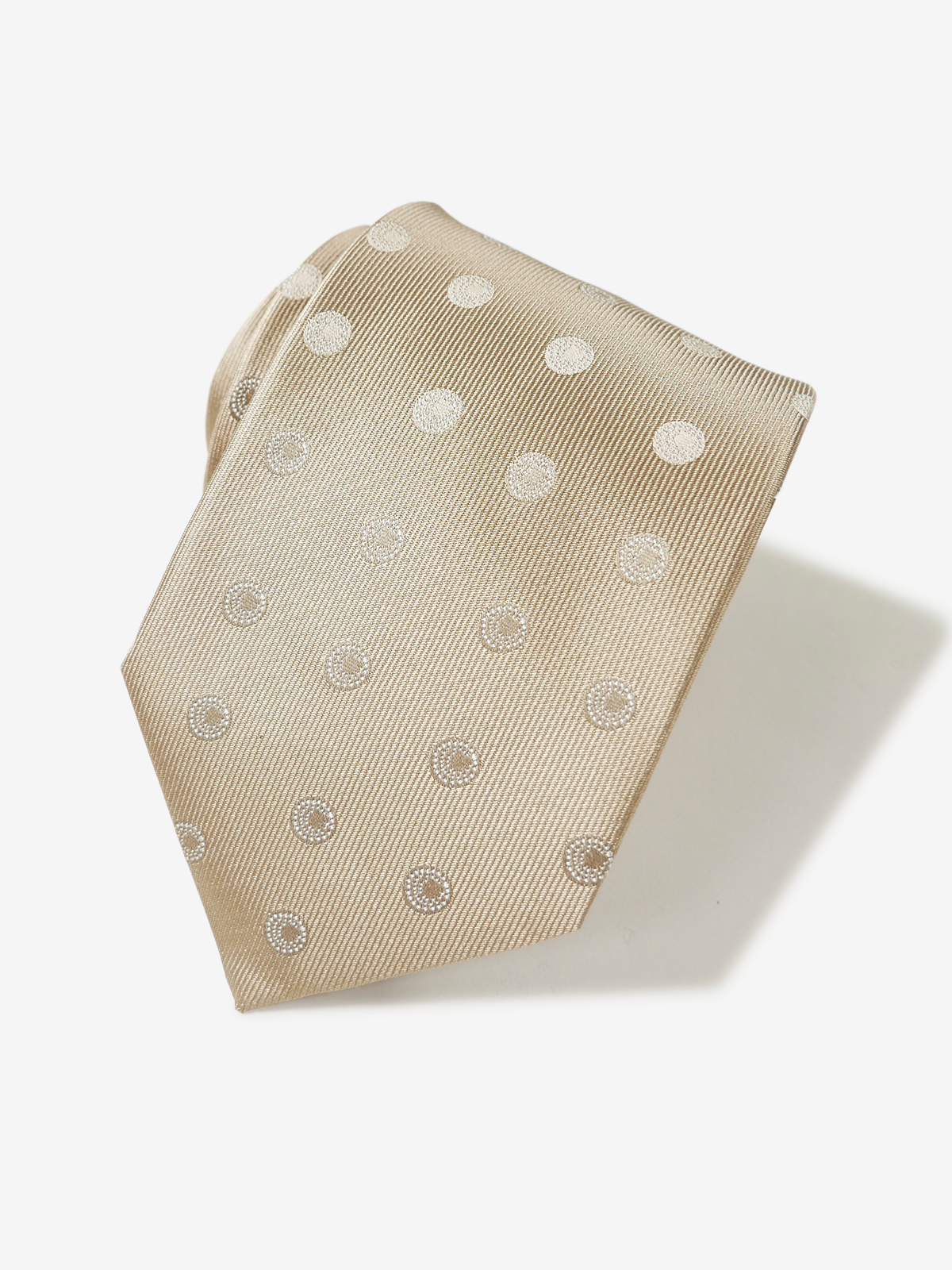 Mantero|Neat Tie|ベージュ