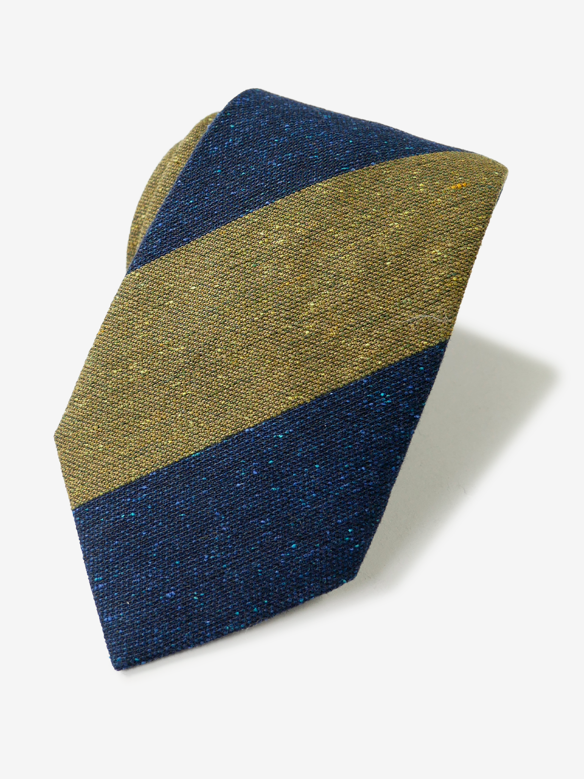 Classico Seta|Stripe Tie|グリーン