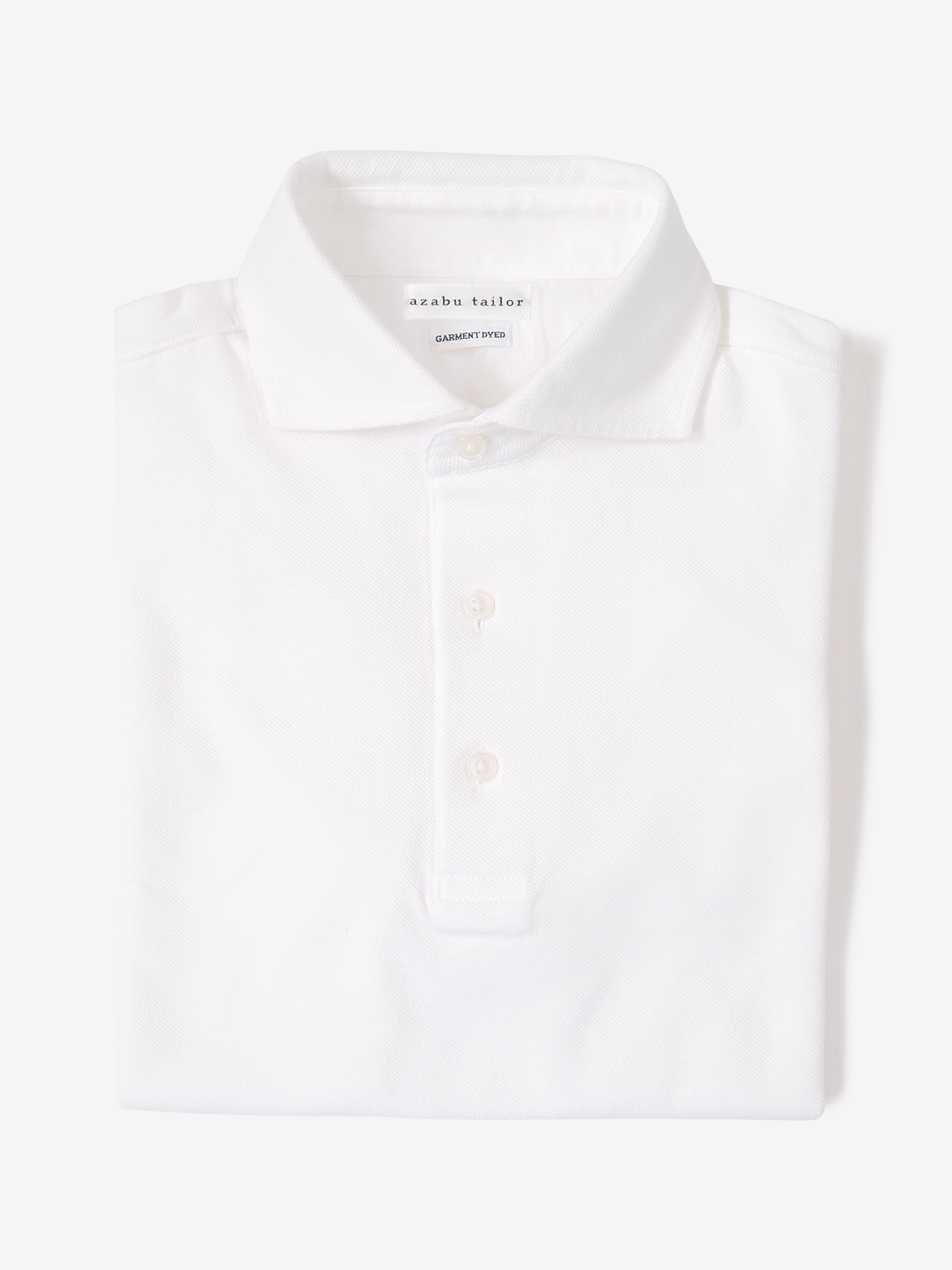 Garment Dye Polo Shirt|ホワイト