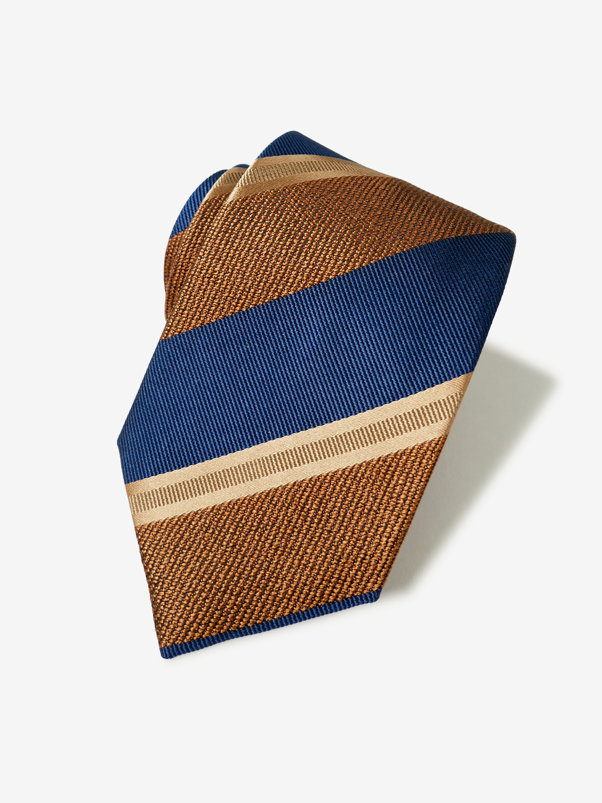 Striped Neat Tie|ブラウン