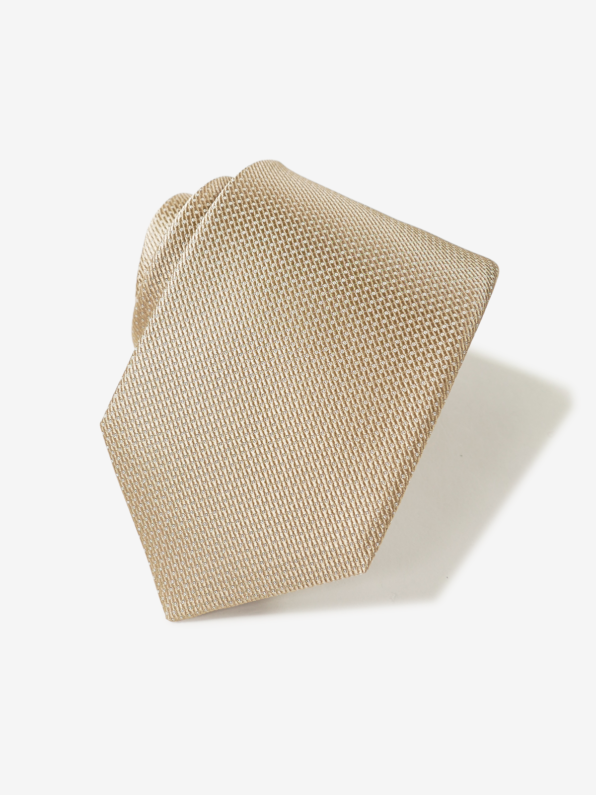 Mantero|Solid Tie|ベージュ