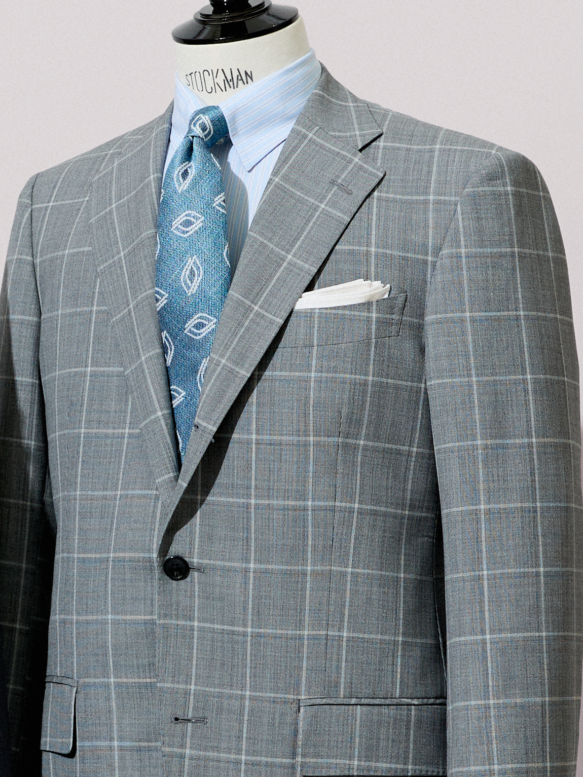 Classico Seta|Neat Tie|ブルー