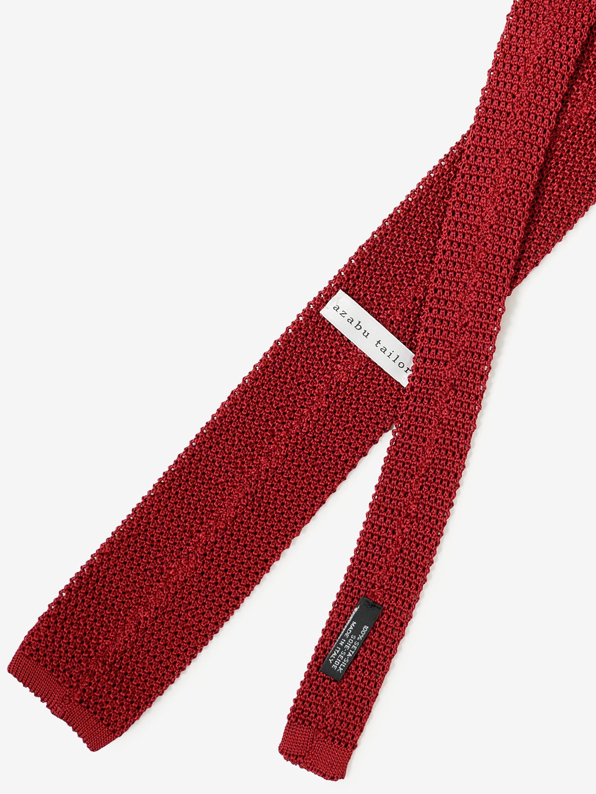 Knitted Tie|レッド