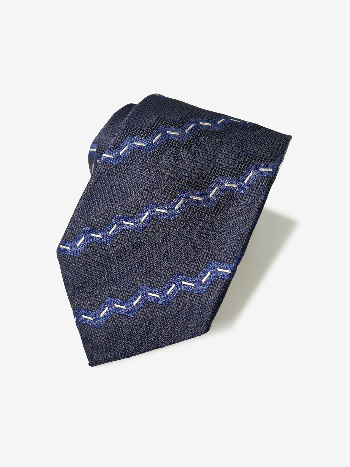Classico Seta| Neat Tie|ブルー