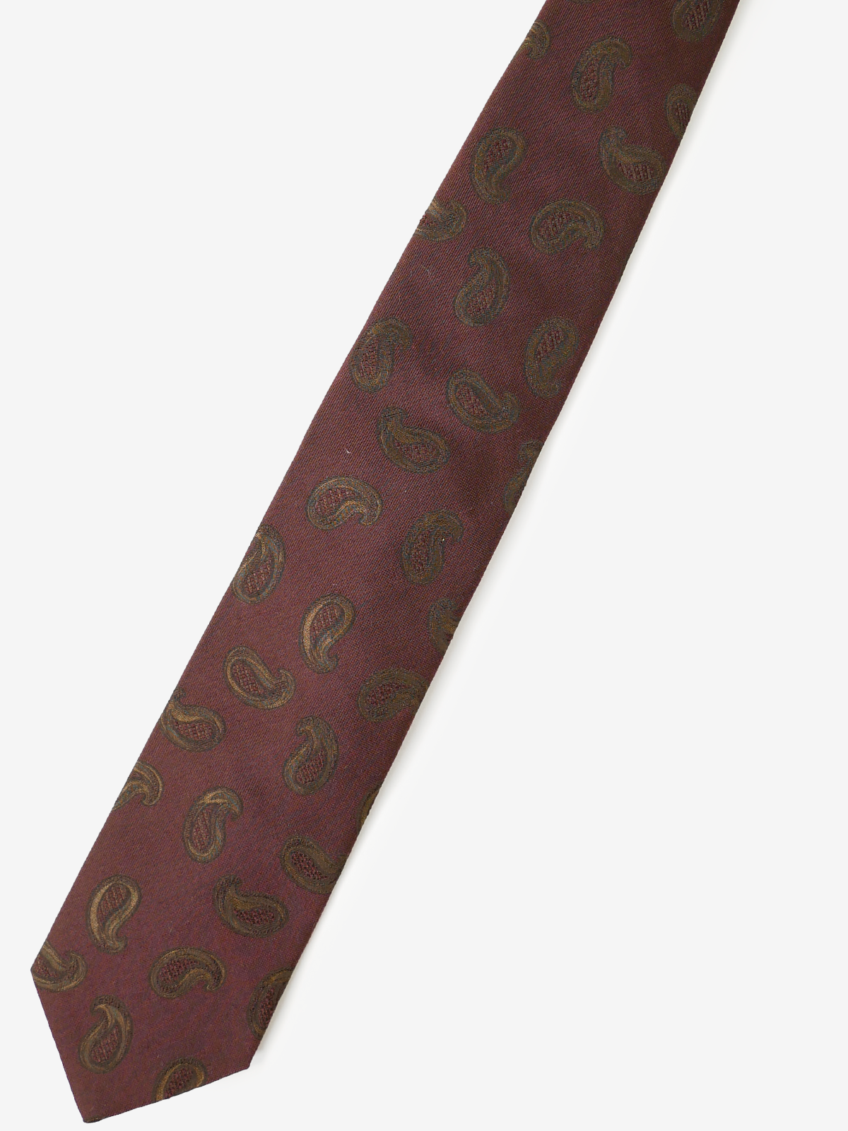 Fermo Fossati|Paisley Tie|ボルドー