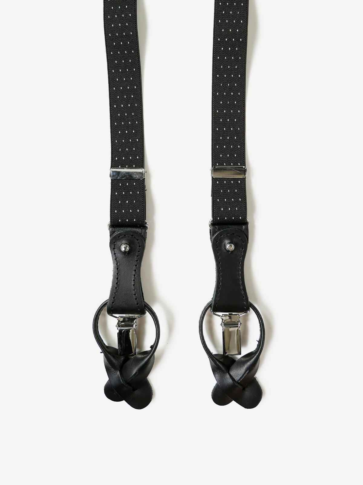 La Ducale|Dots Suspenders|ブラック