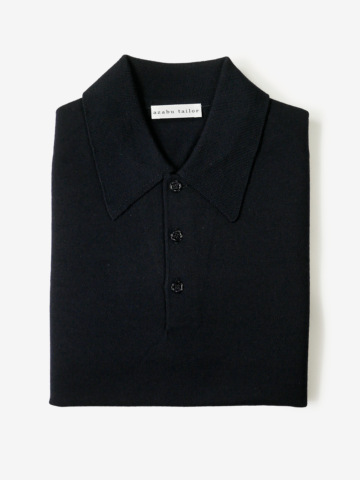 Polo Sweater|ネイビー