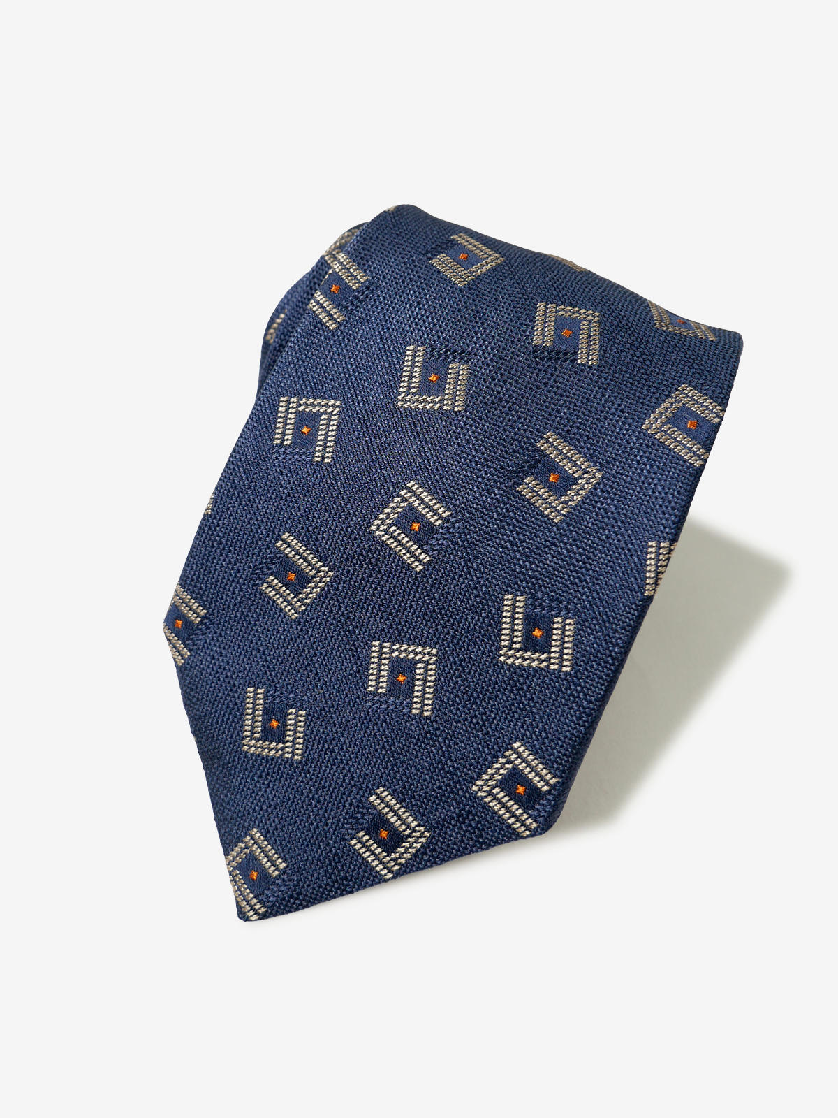 Classico Seta|Neat Tie|ネイビー