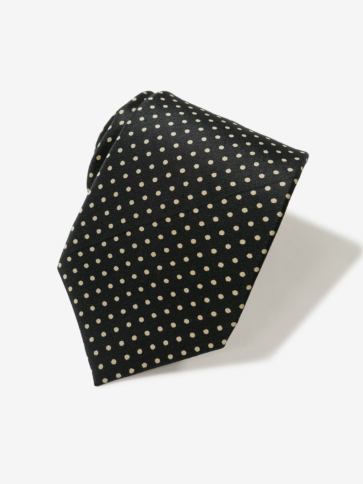 Dots Neat Tie|ブラック