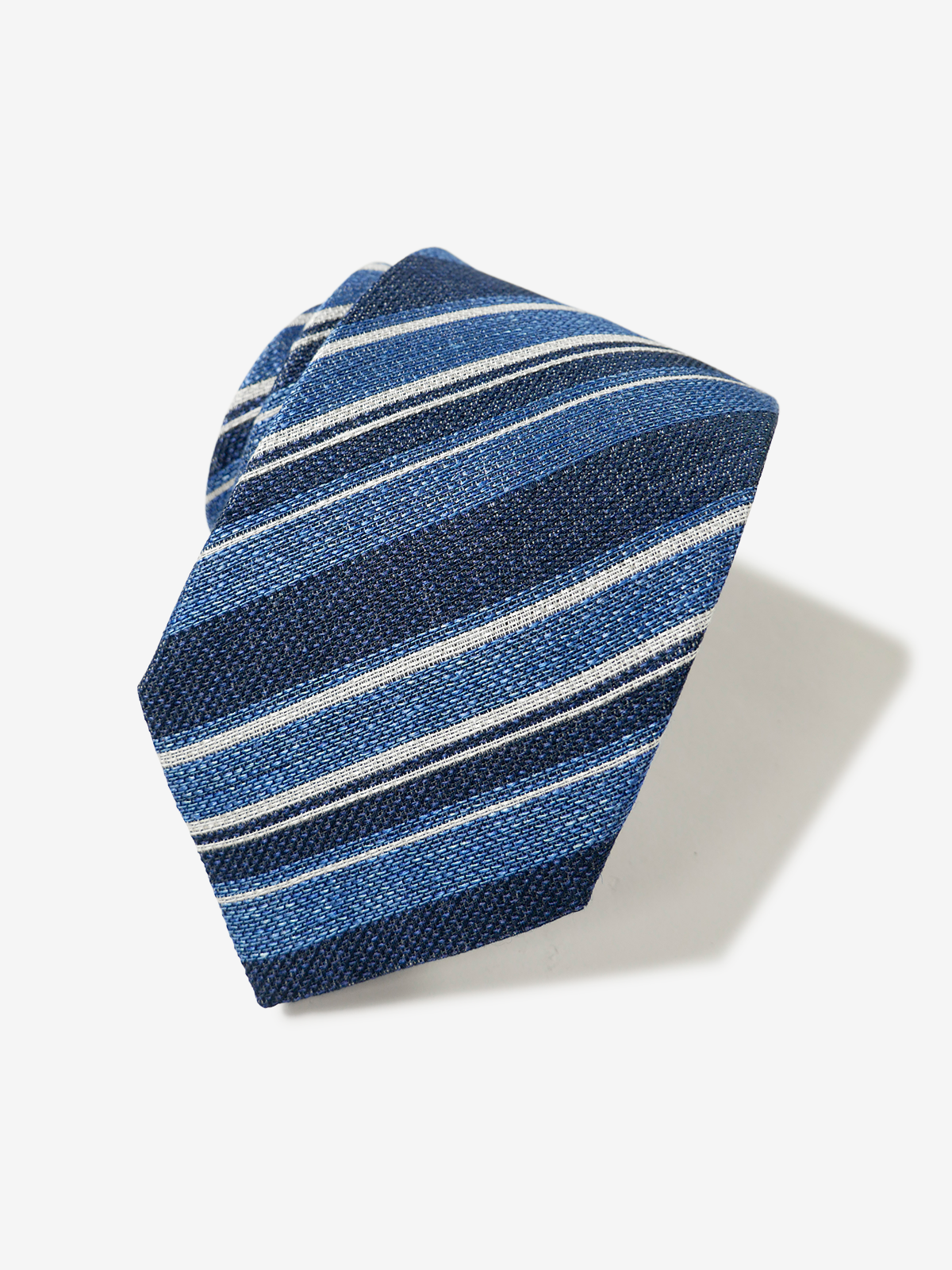 Classico Seta|Stripe Tie|ネイビー