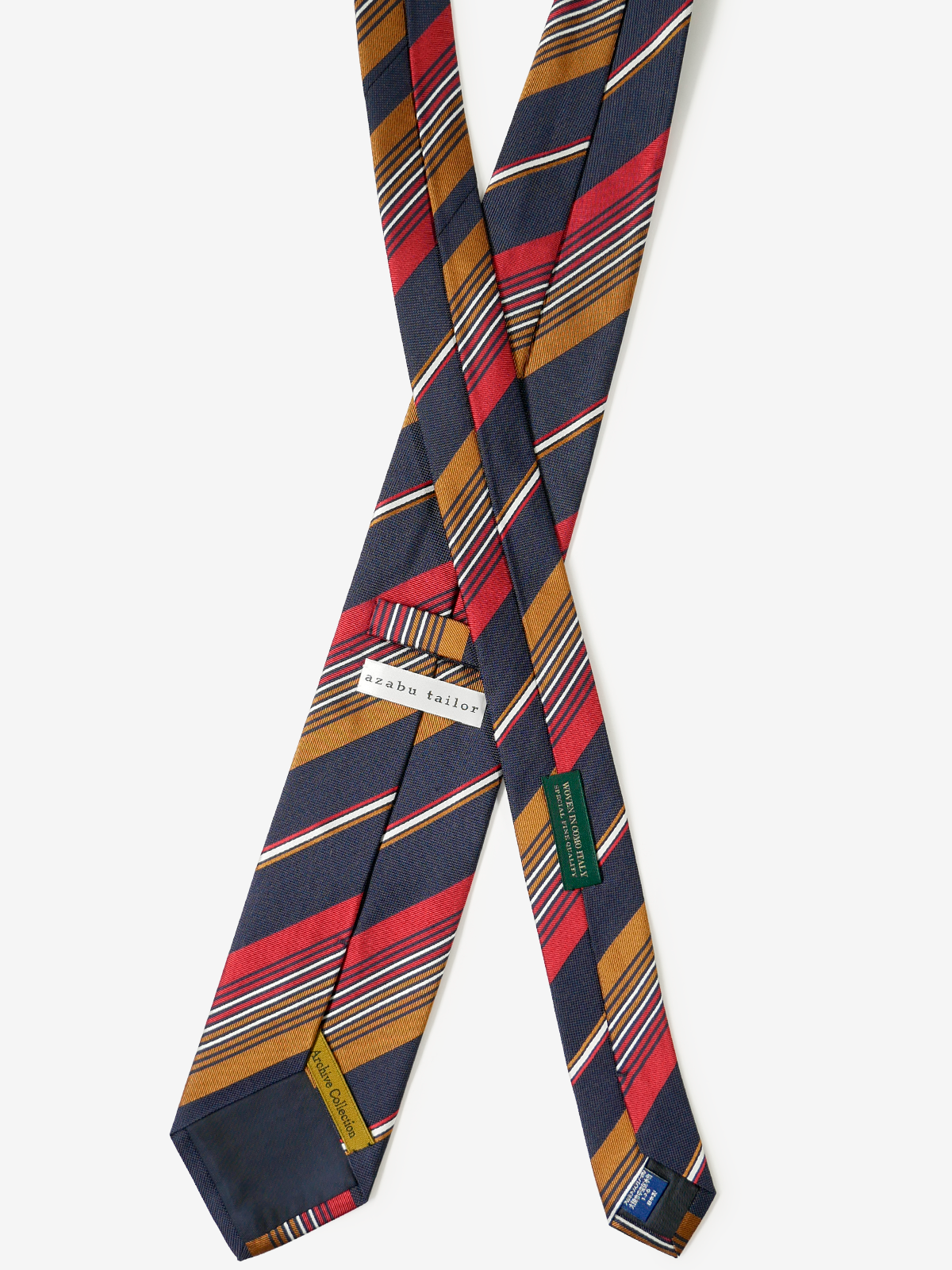 Canepa|Stripe Tie|ネイビー