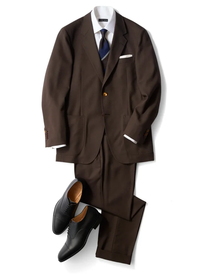 Stripe Tie|ブラウン