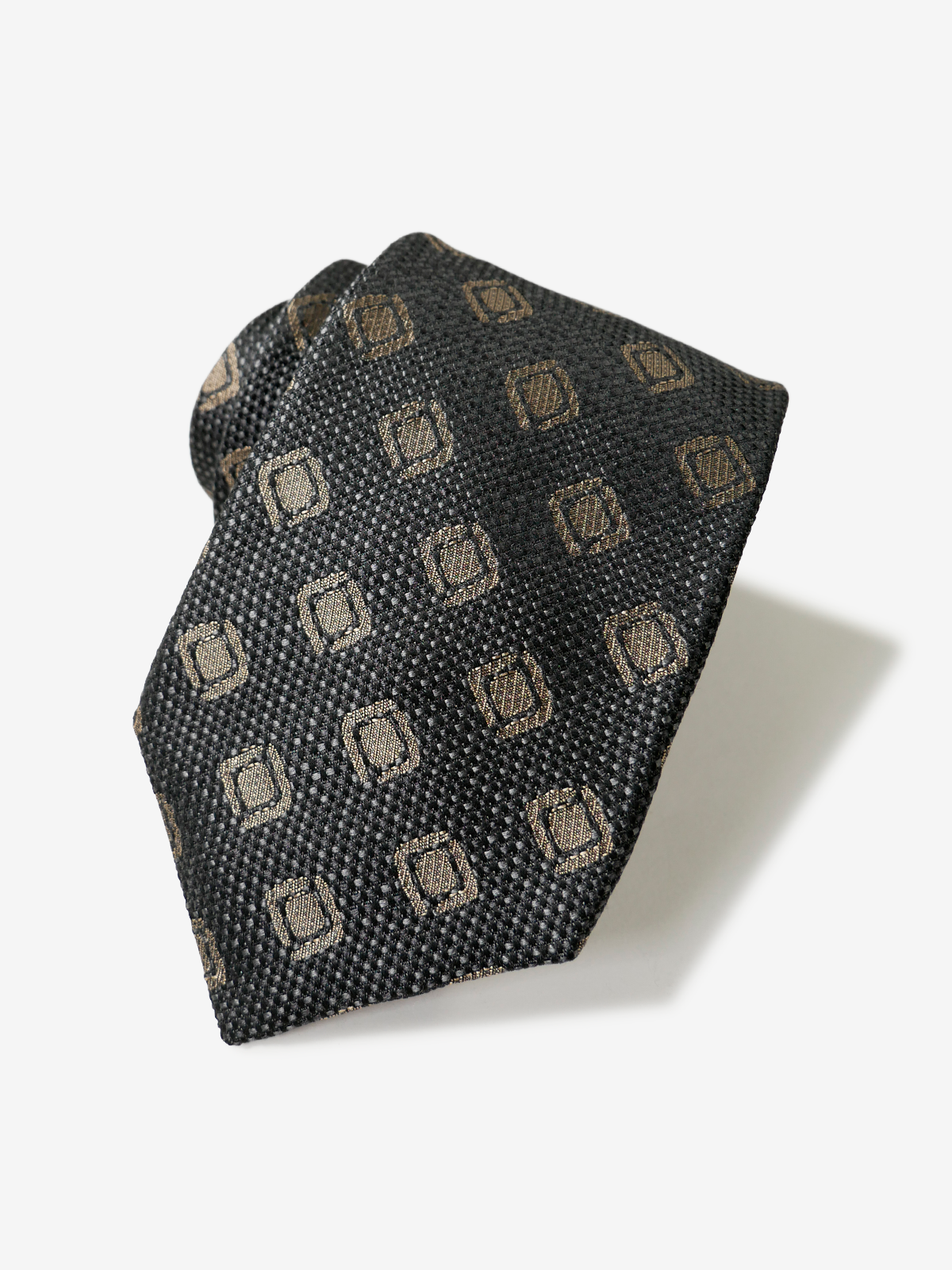Medallion Tie|チャコールグレー