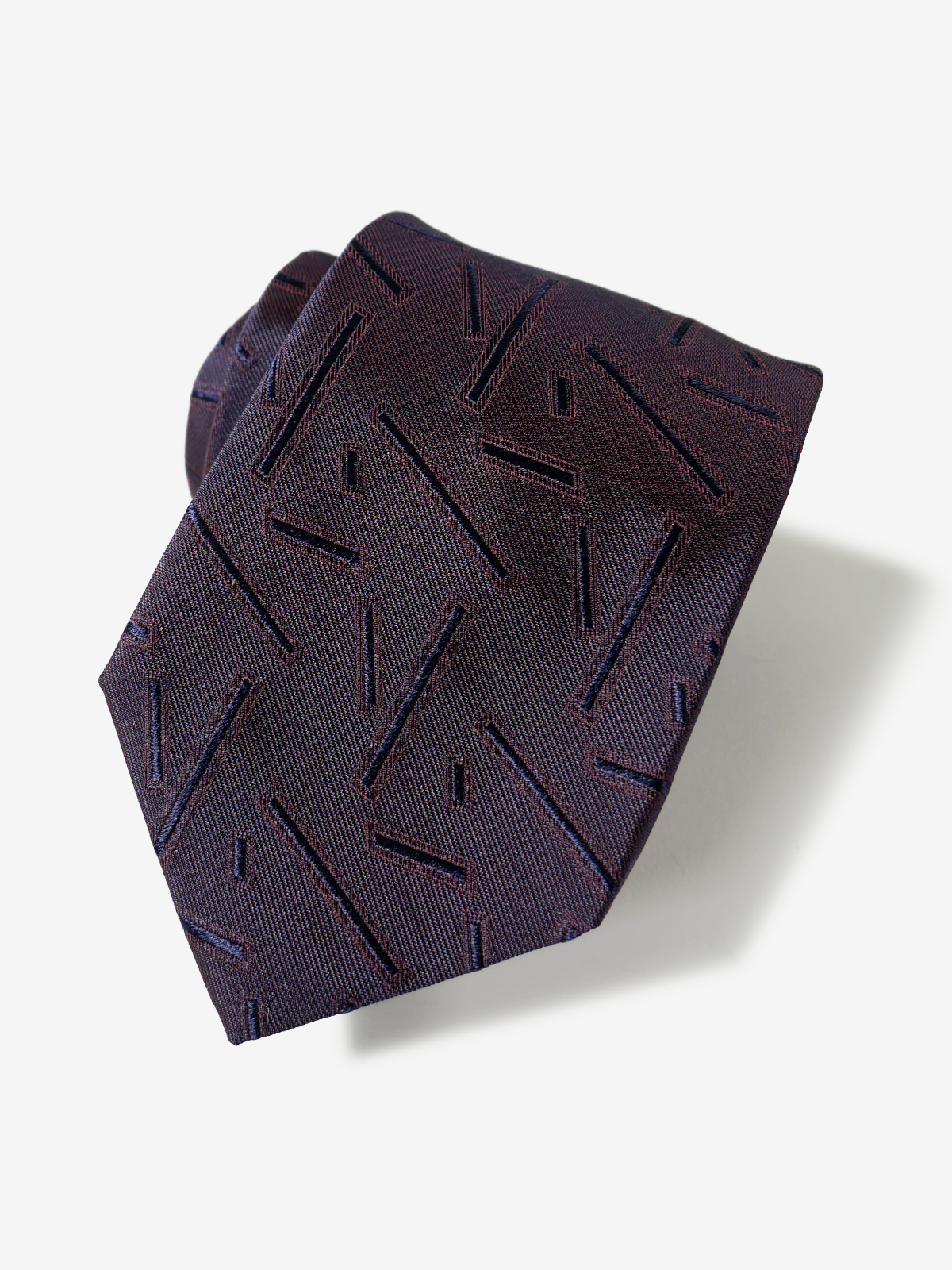 Classico Seta|Neat Tie|ボルドー