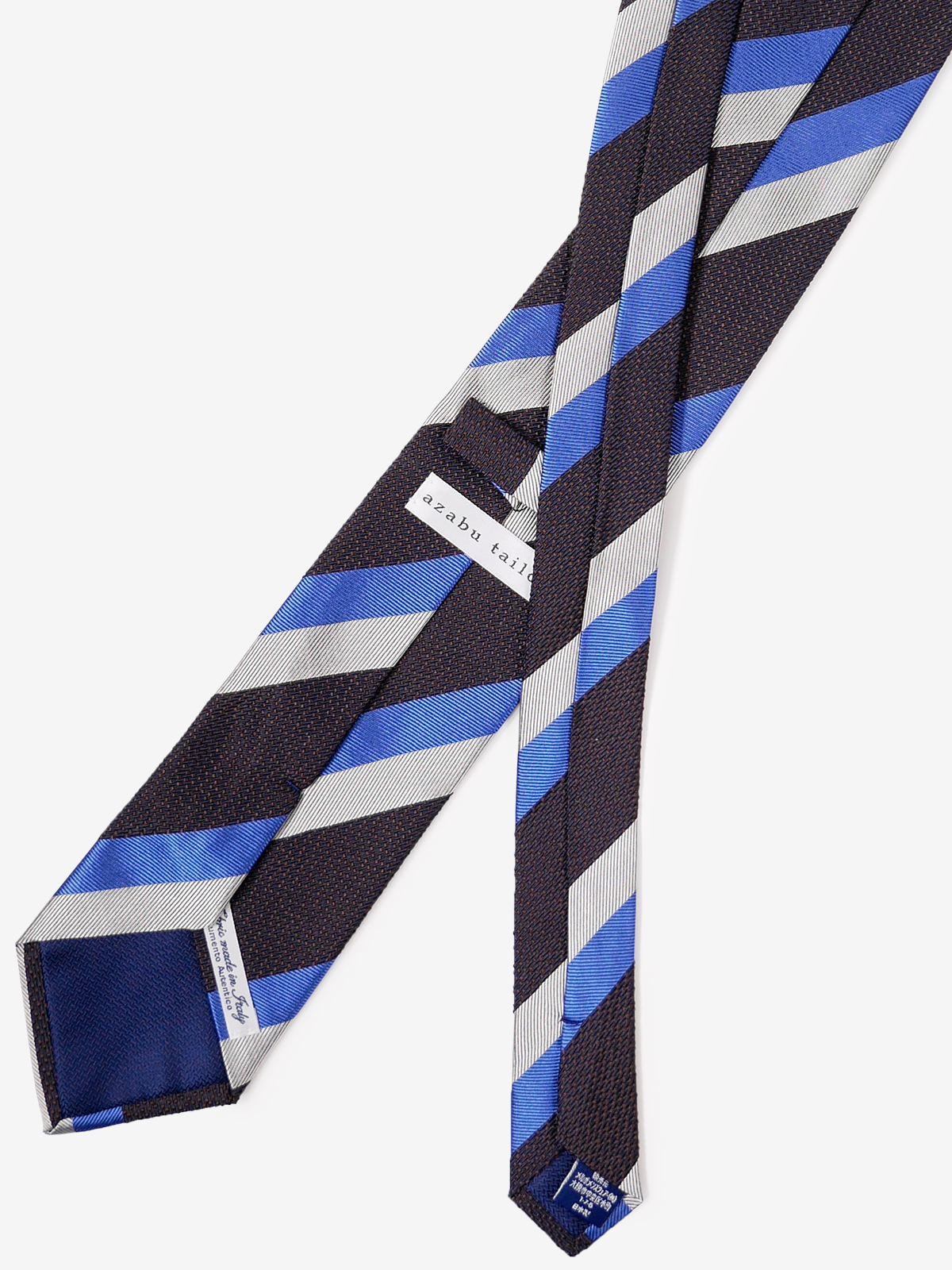 Canepa|Stripe Tie|ブルー