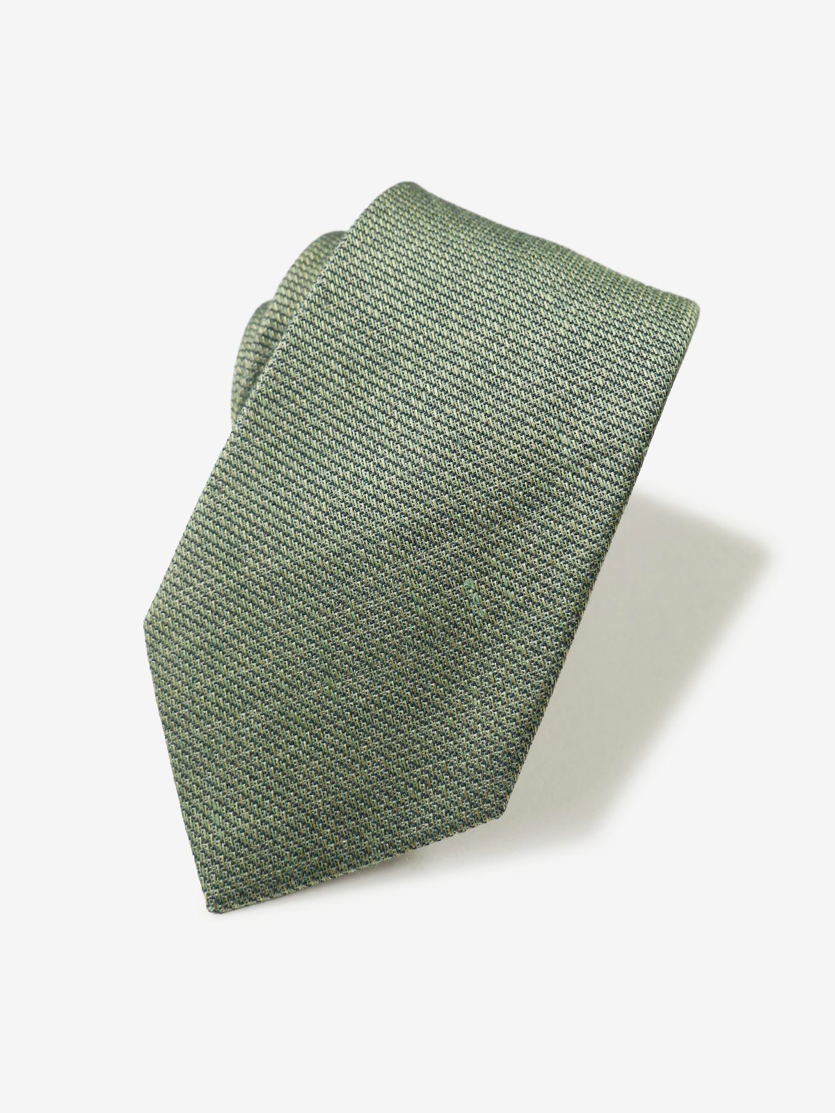 Classico Seta|Solid Tie|グリーン