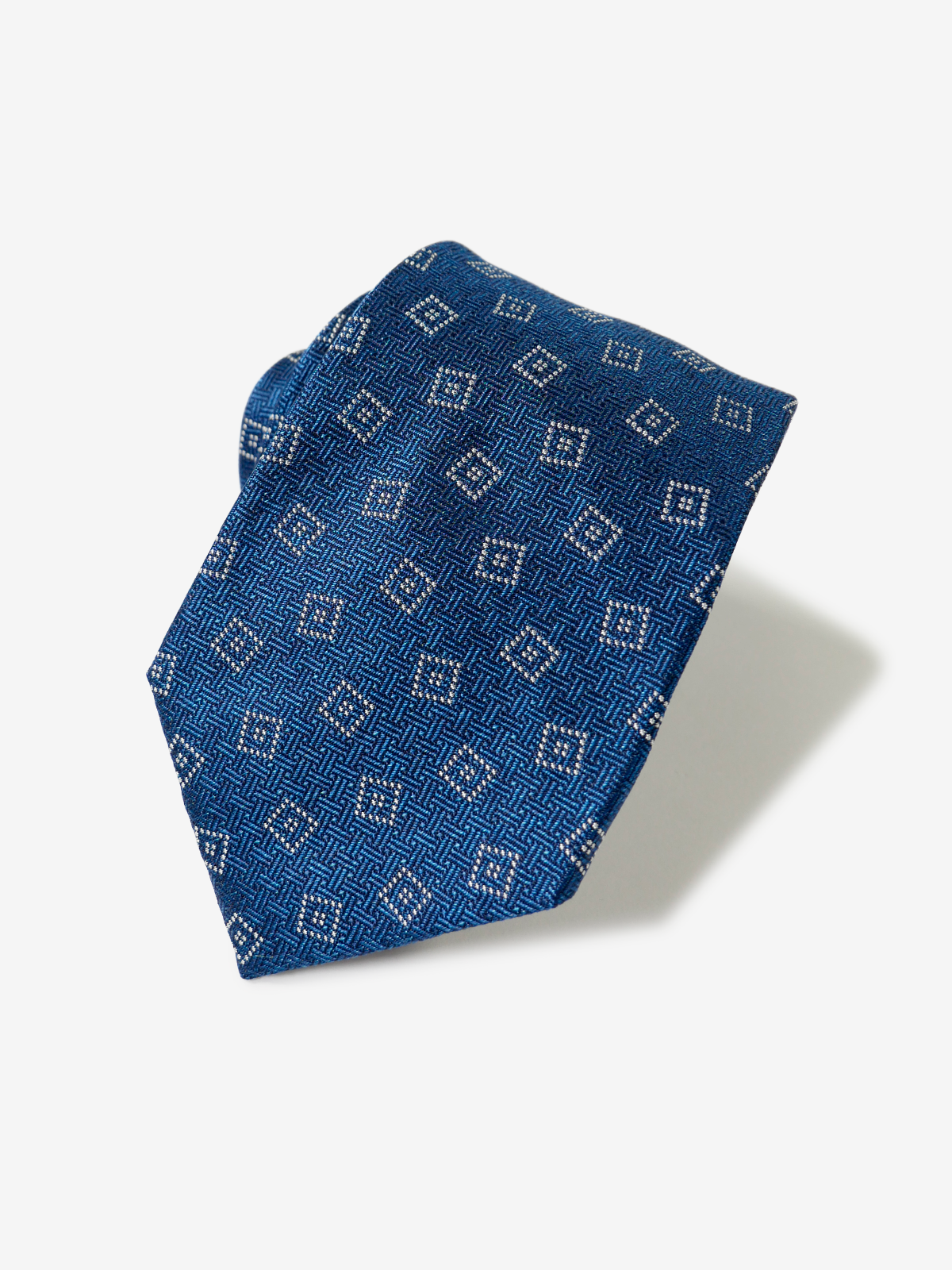 Square Neat Tie|ブルー