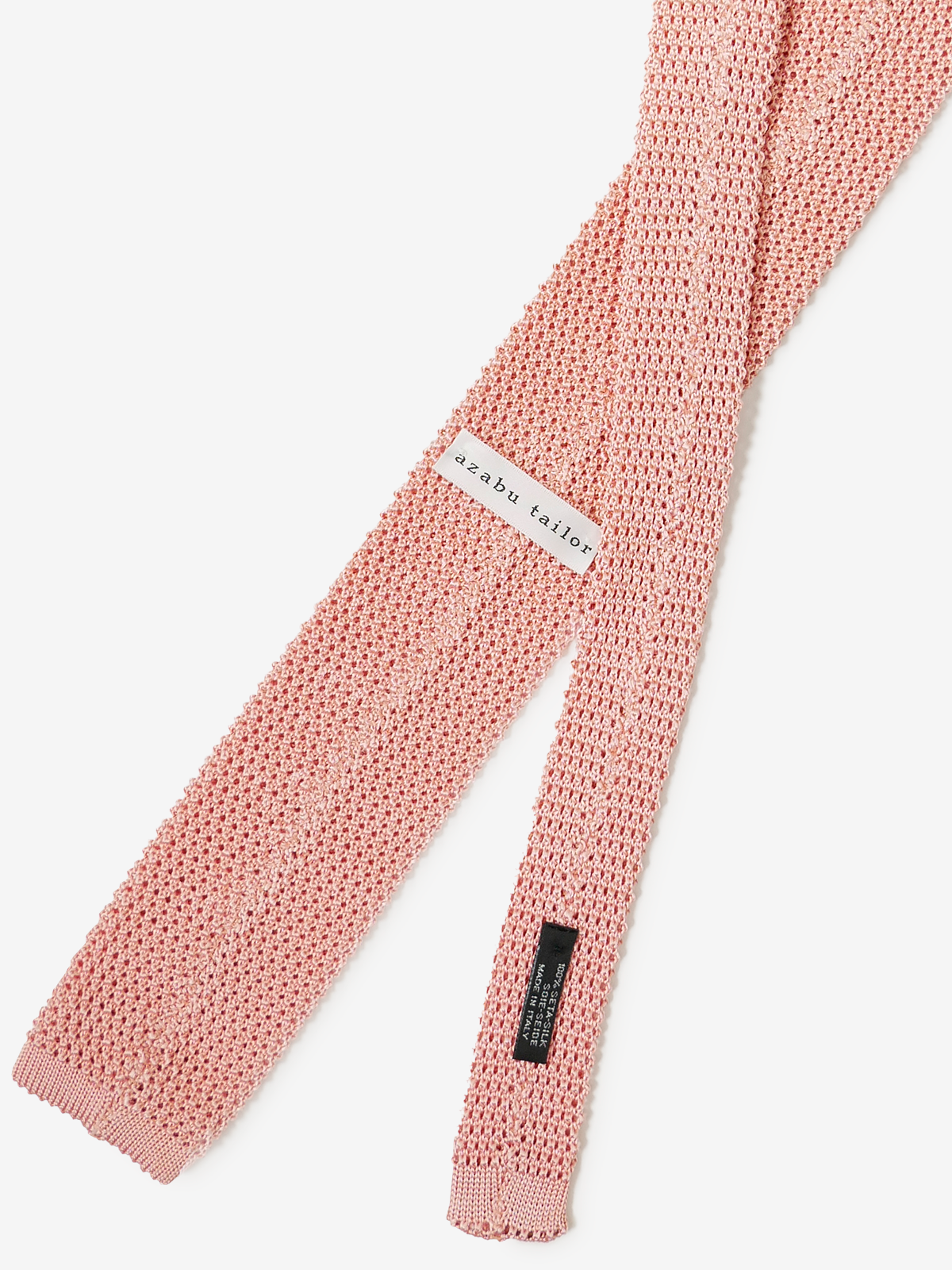 Knitted Tie|ピンク