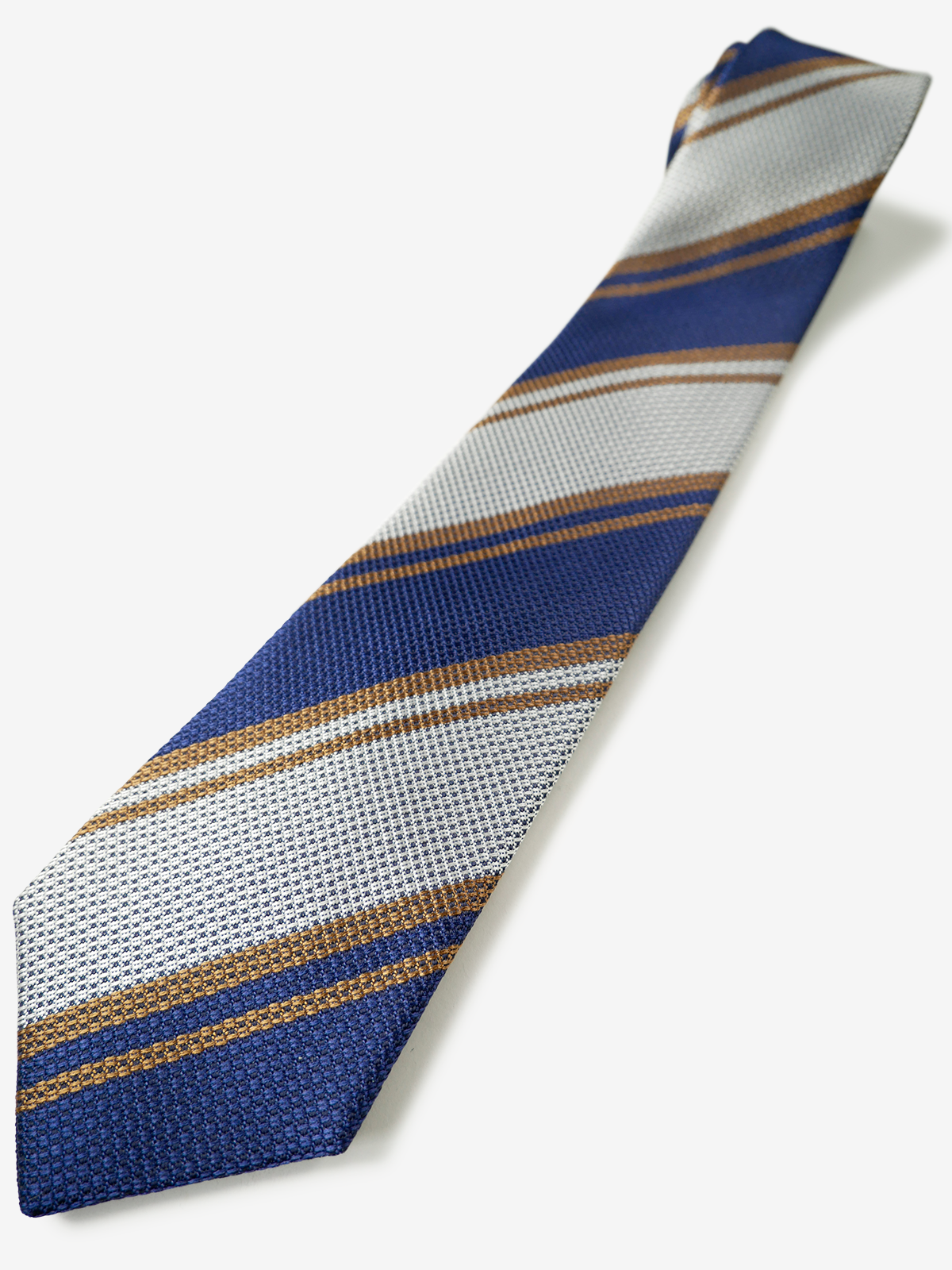 Classico Seta|Stripe Tie|ネイビー