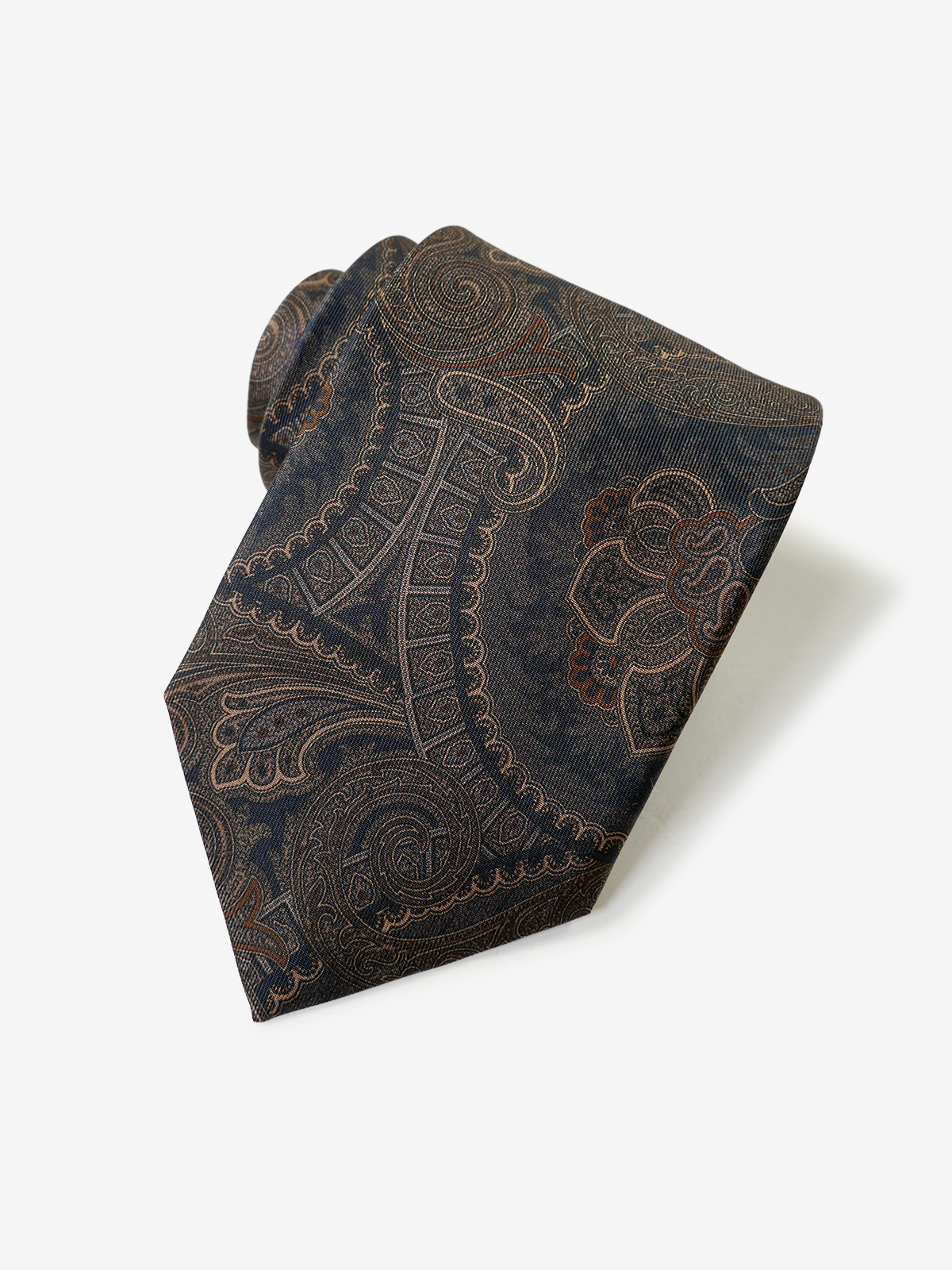Molinelli|Paisley Tie|ネイビー