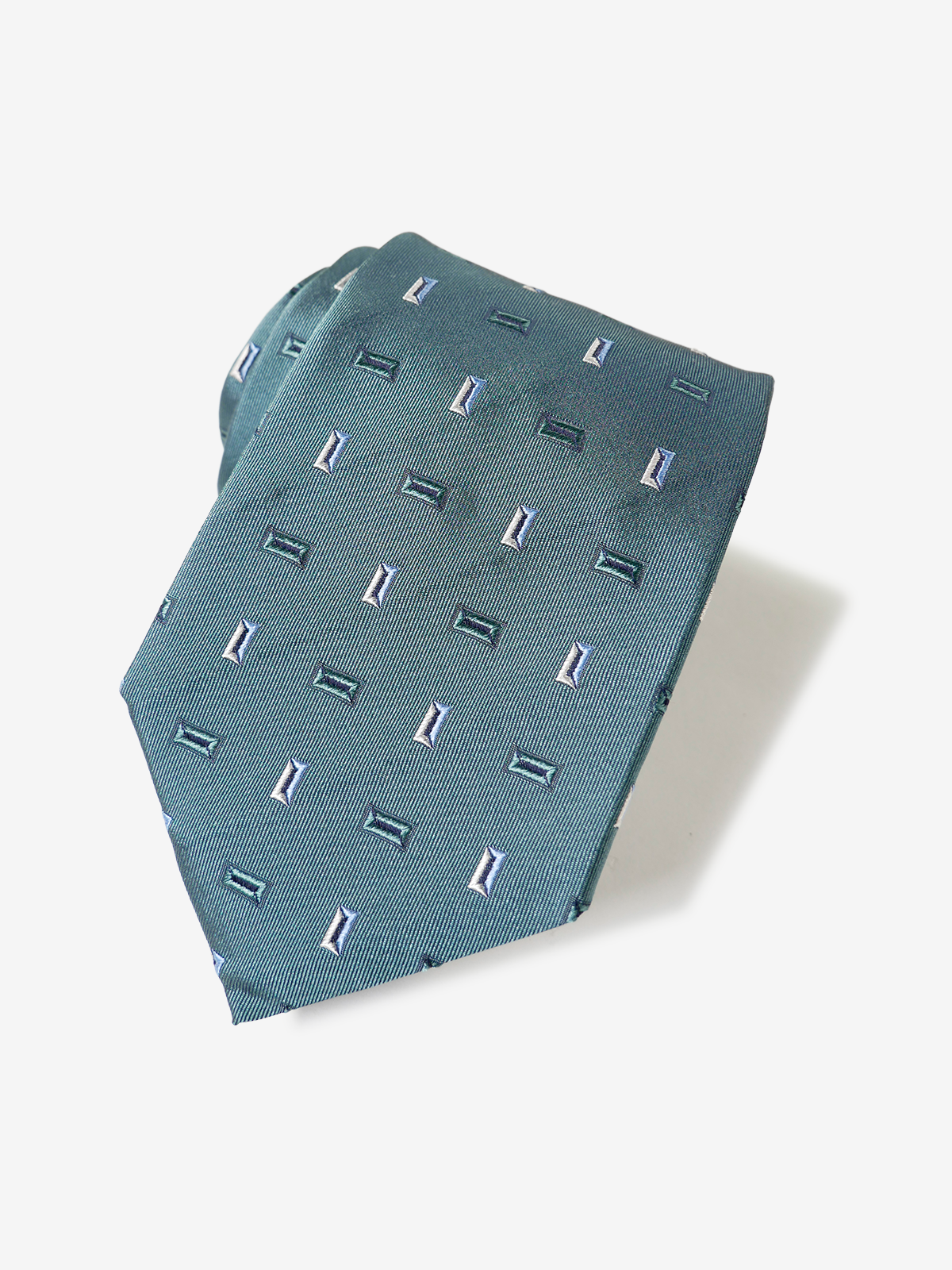 Classico Seta| Neat Tie|グリーン