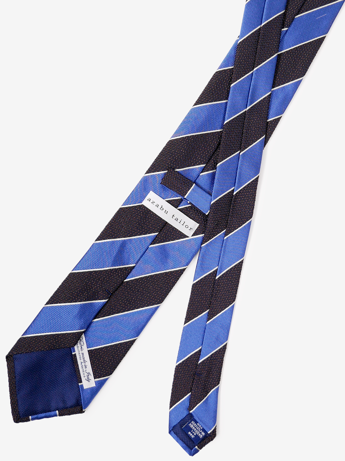 Canepa|Stripe Tie|ブルー