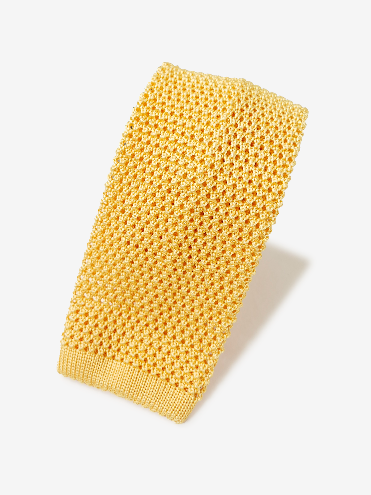 Knitted Tie|イエロー