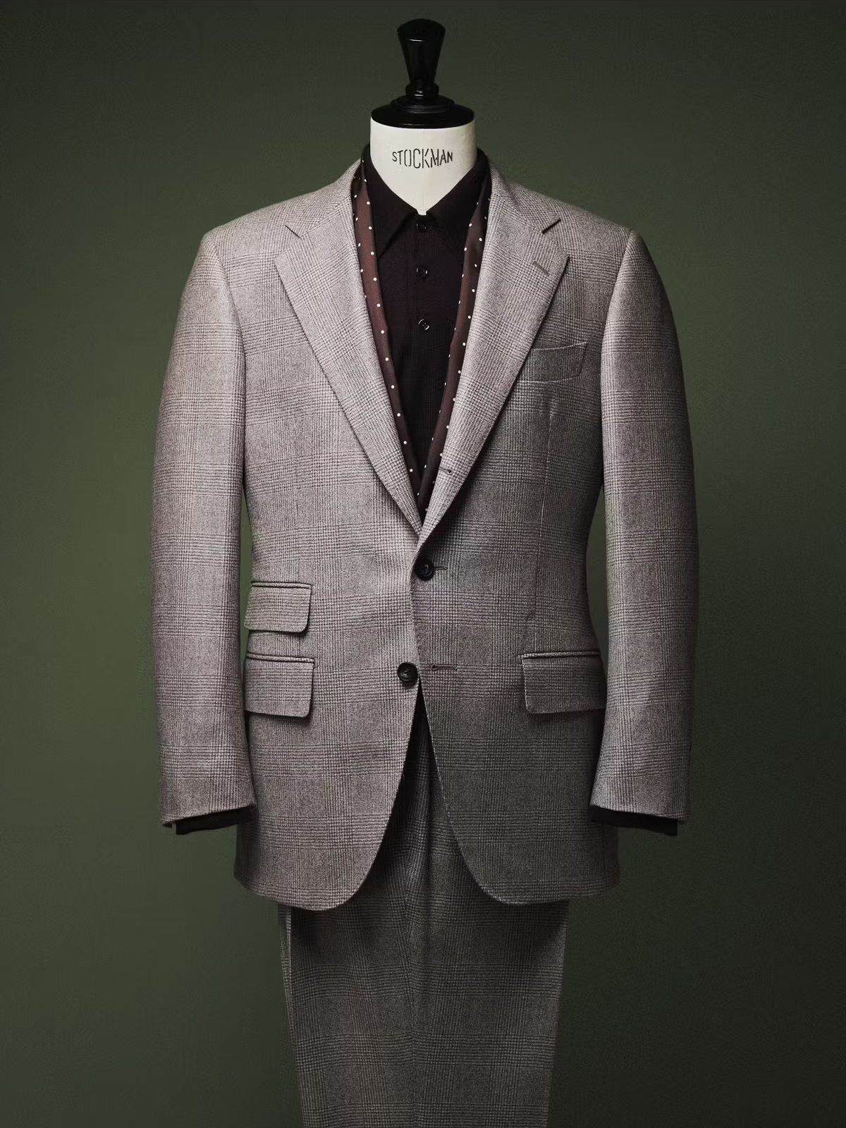 Polo Sweater|ブラウン