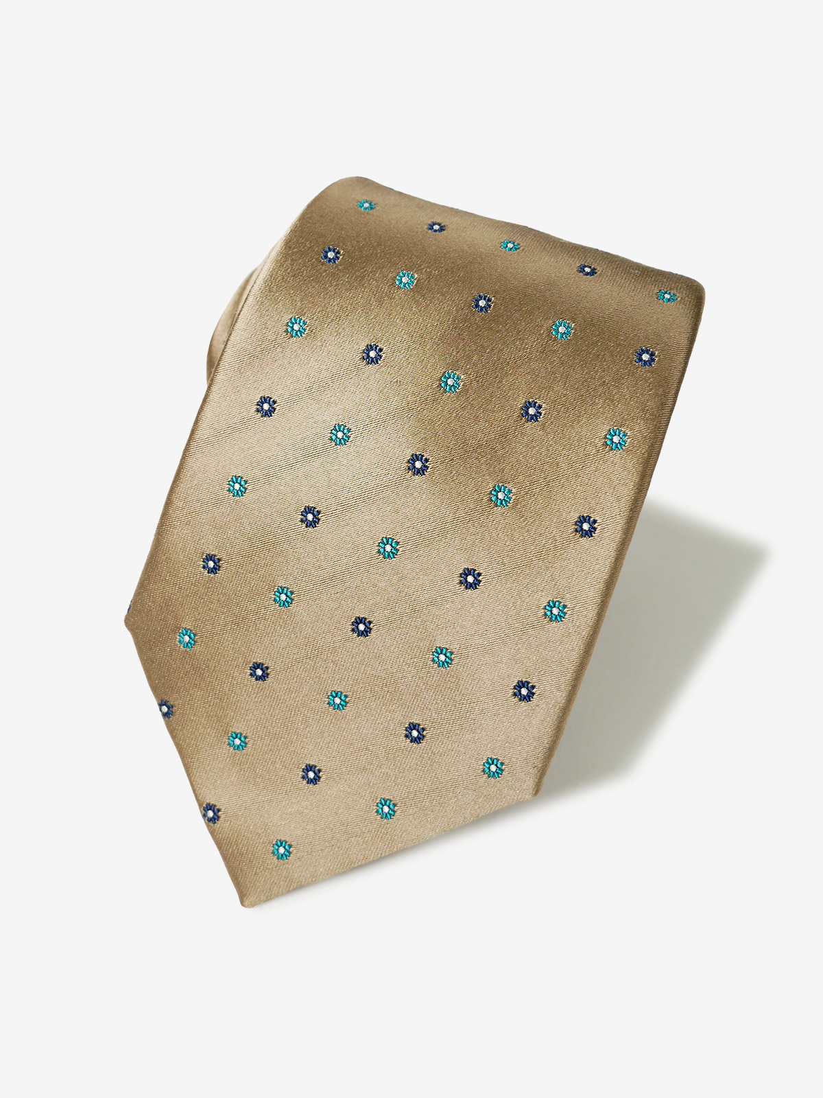 Floral Neat Tie｜ベージュ