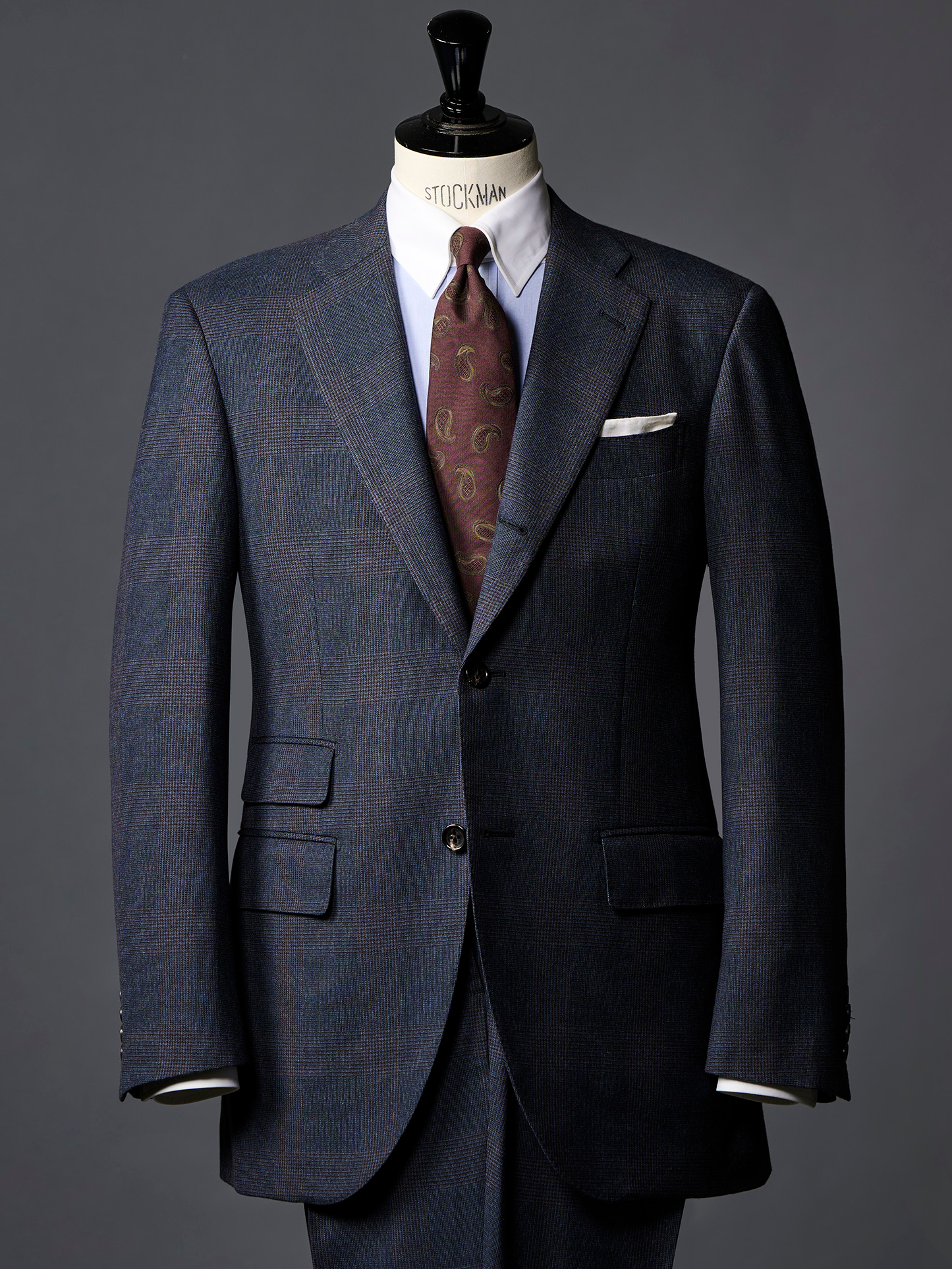 Fermo Fossati|Paisley Tie|ボルドー