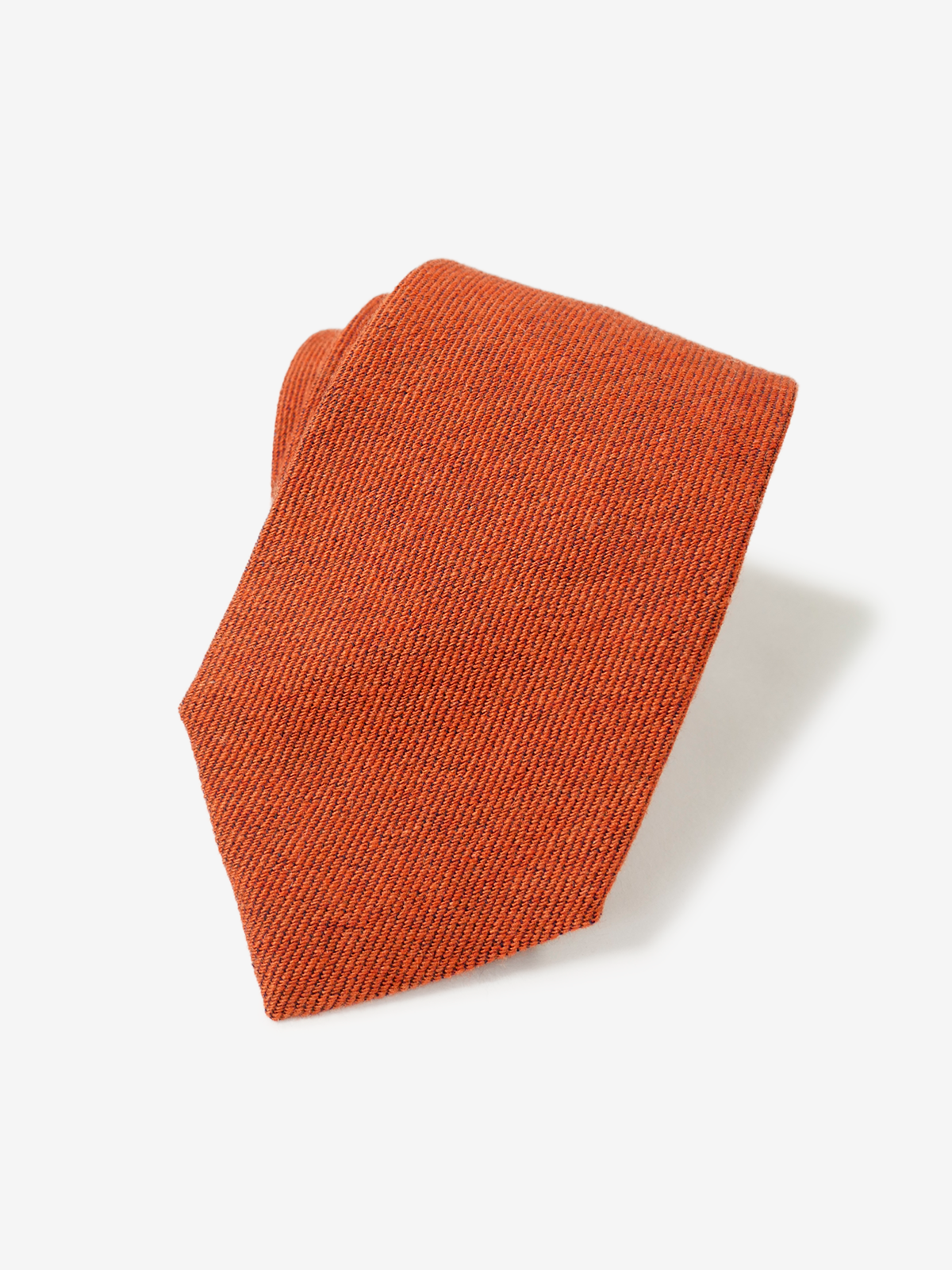 Cashmere Wool Tie|オレンジ