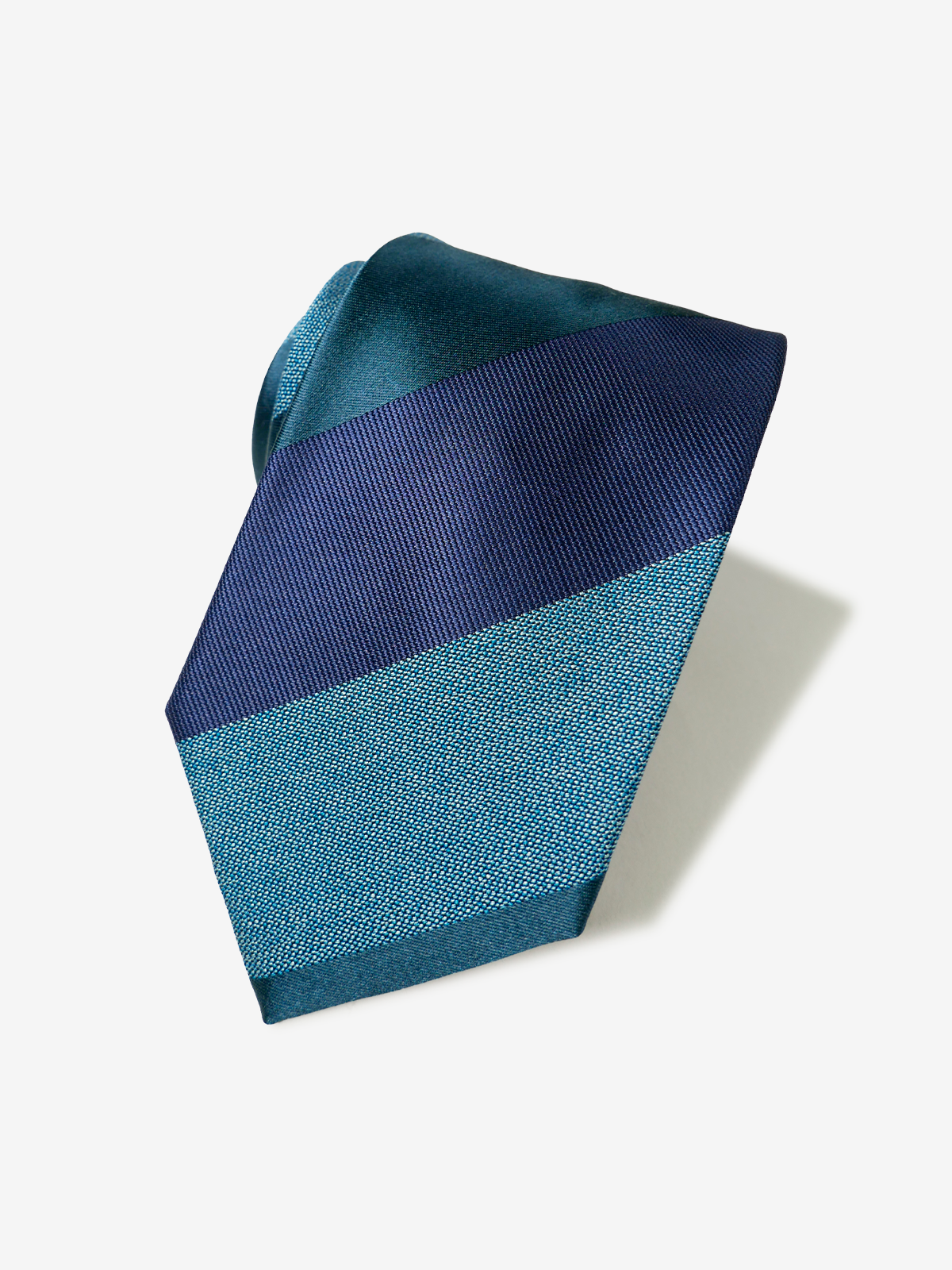 Classico Seta|Stripe Tie|グリーン