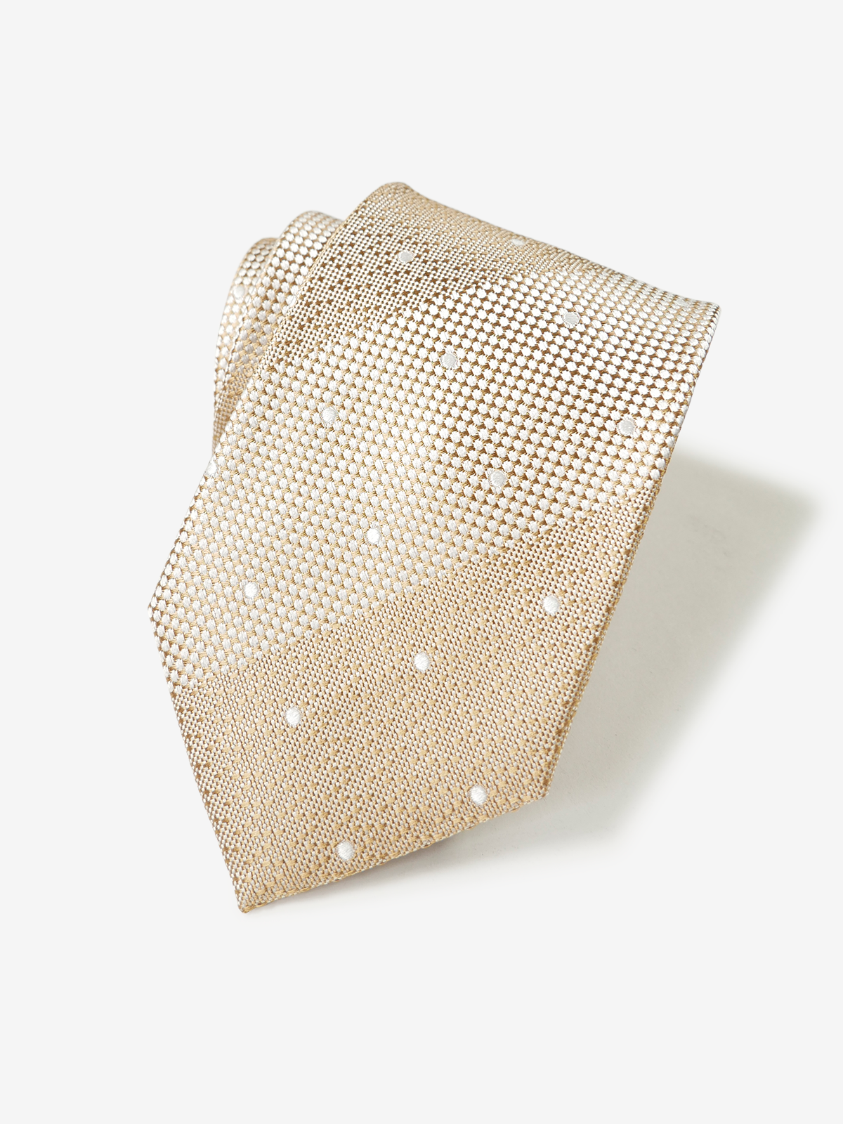Mantero|Stripe Tie|ベージュ