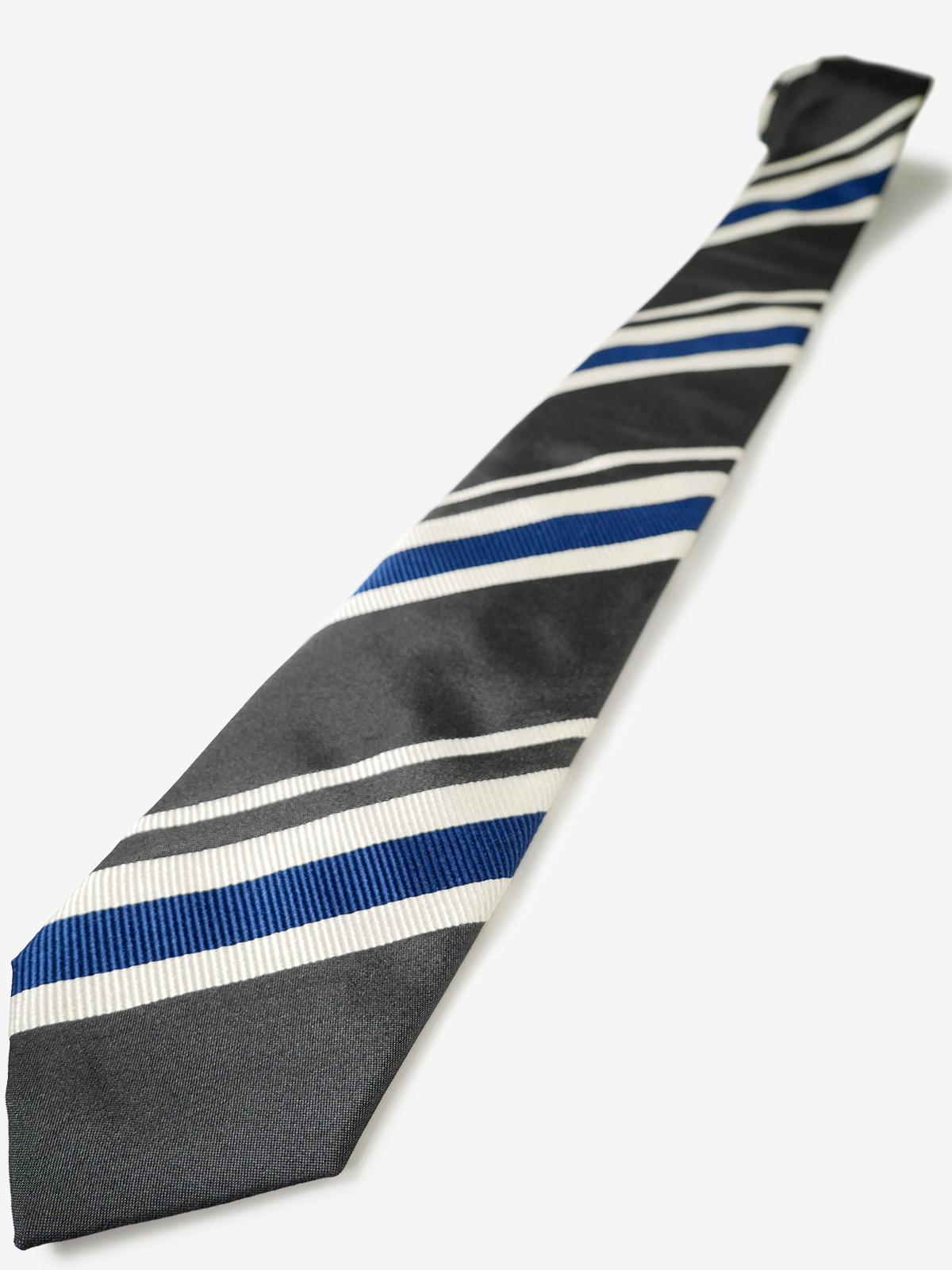 Striped Necktie|グレー