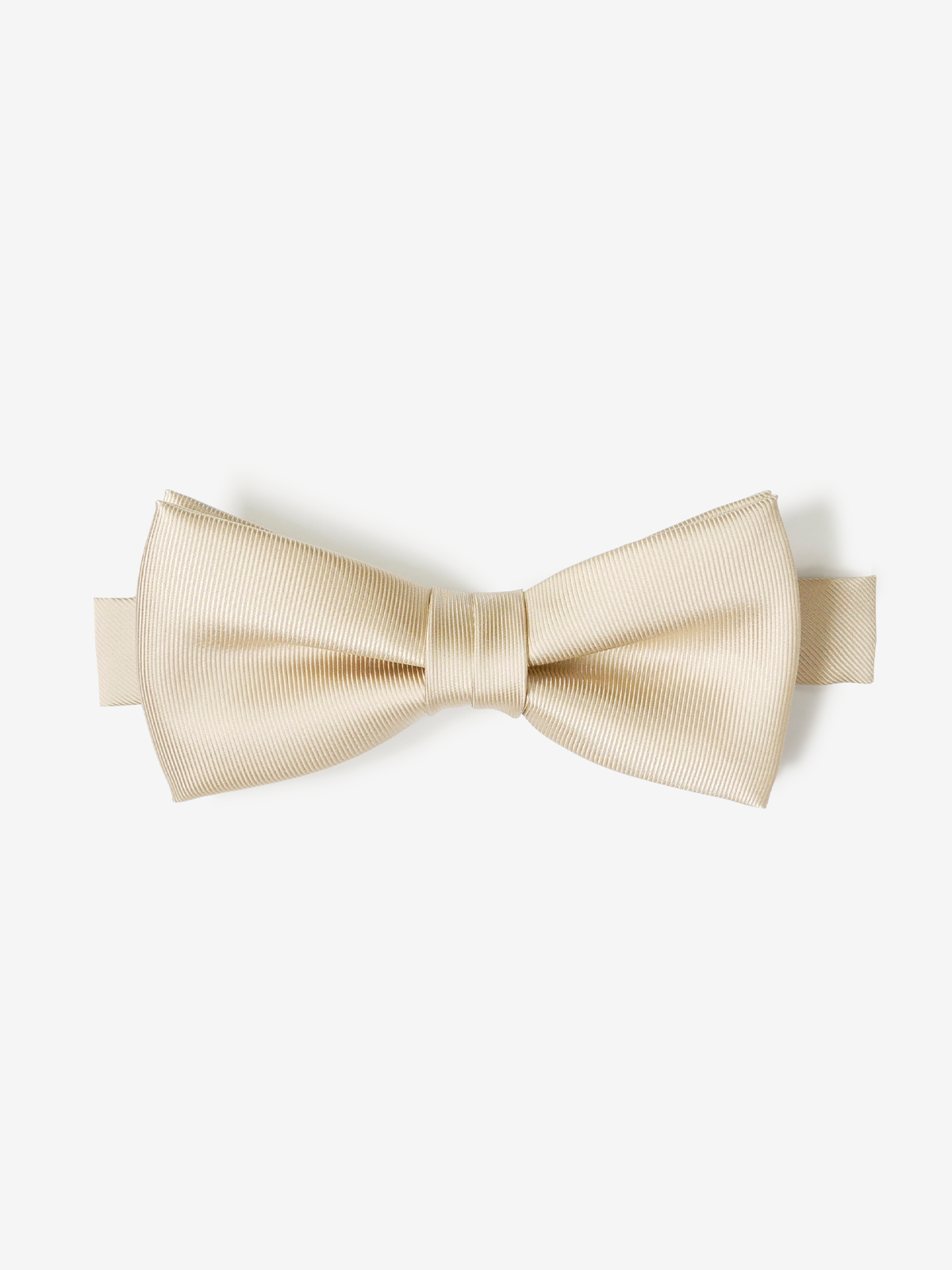Solid Repp Bow Tie|ベージュ